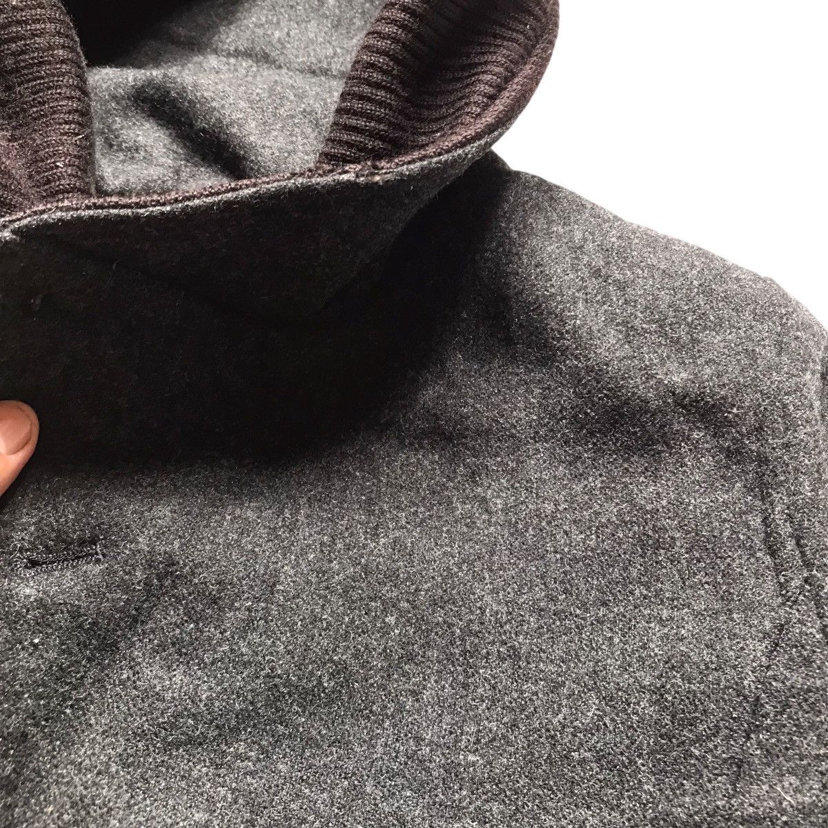 Issey Miyake VINTAGE ISSEY MIYAKE SUNAU KUWAHARA WOOL IF SIX WAS NINE JAC Size S / US 4 / IT 40 - 19 Thumbnail