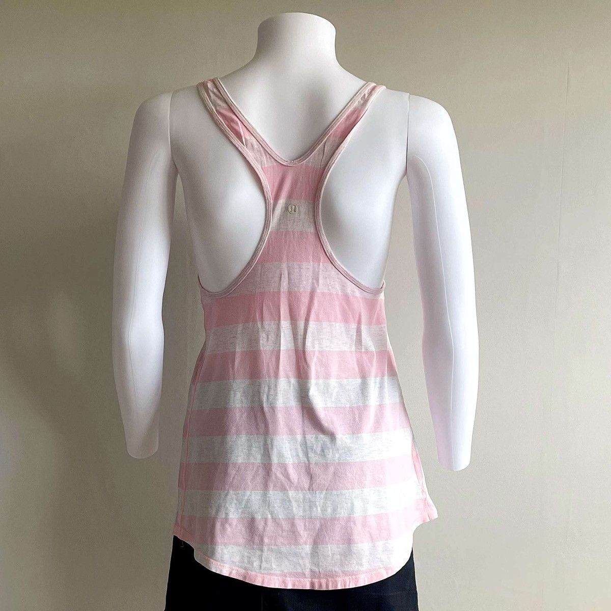 Lululemon Lululemon Pink Striped Tank Top Size M / US 6-8 / IT 42-44 - 3 Thumbnail