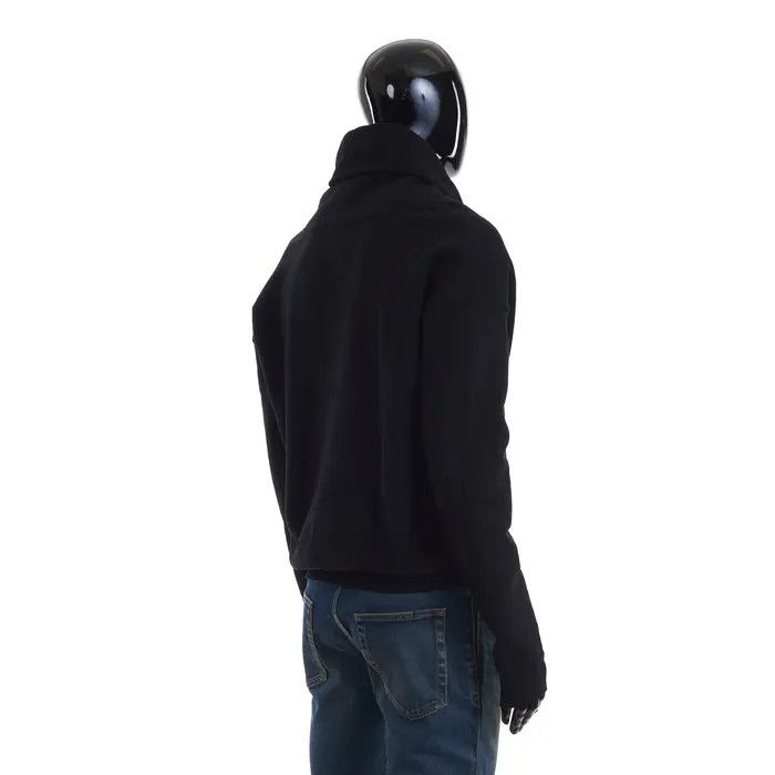 Saint Laurent Paris o1bcso1str0924 Shawl Neck Sweatshirt in Black Size US S / EU 44-46 / 1 - 2 Thumbnail