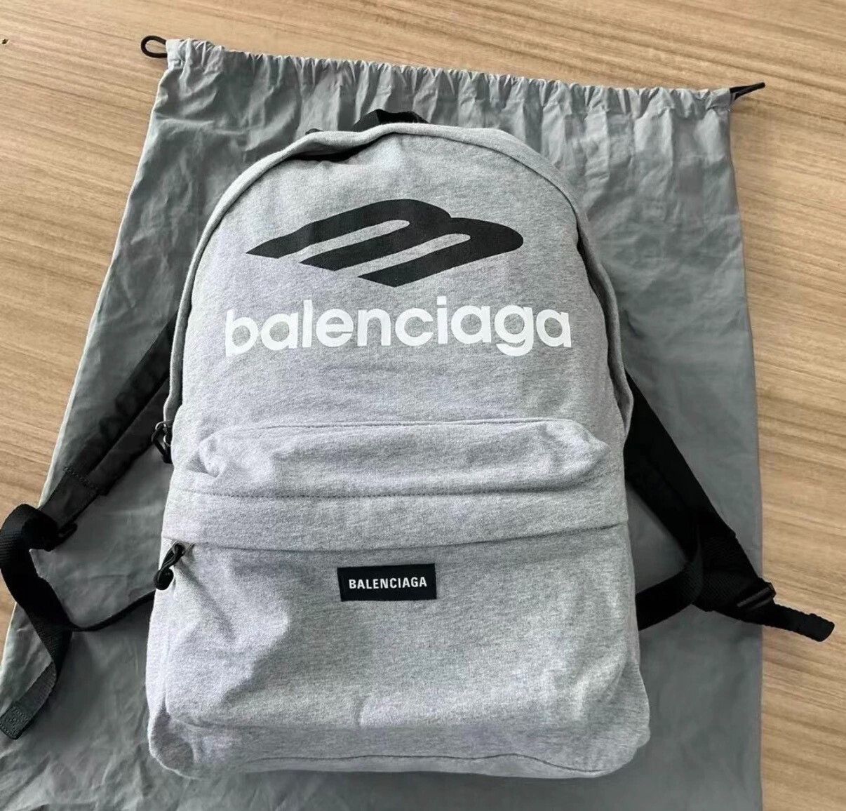 Balenciaga balenciaga explorer gray cotton backpack Size ONE SIZE - 1 Thumbnail