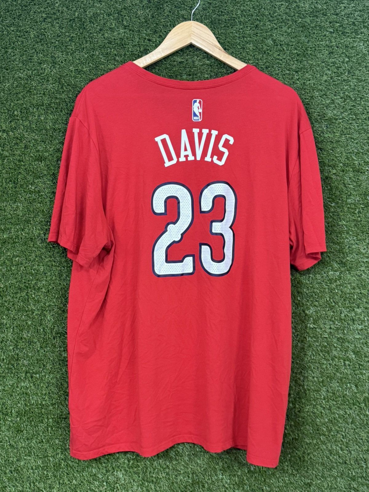 Nike Nike Swoosh 23 NBA Anthony Davis 23 New Orleans Pelicans Tee Size US XXL / EU 58 / 5 - 2 Thumbnail