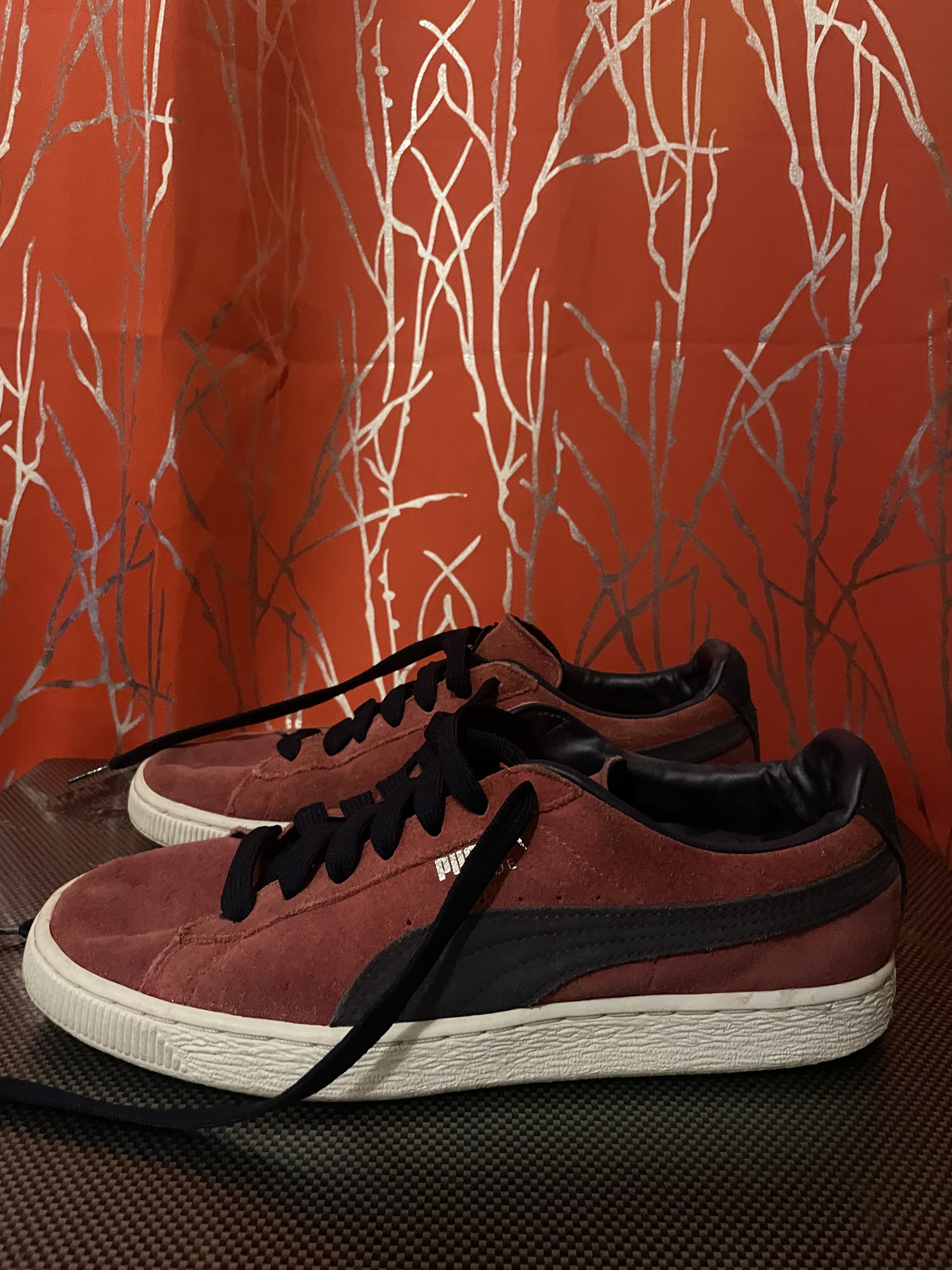 Puma Puma Suede Classic XXI Sneakers Red Blue Size 9 Size US 9 / EU 42 - 4 Thumbnail