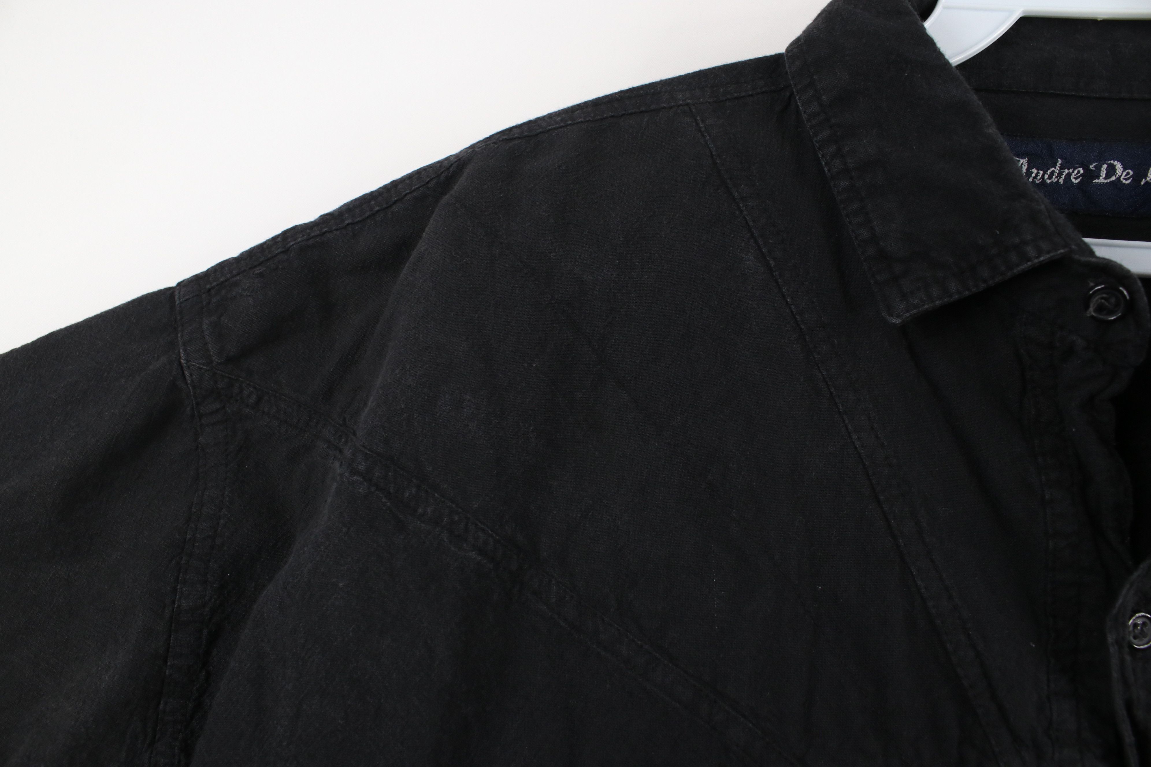 Vintage Vintage 90s Streetwear Big Pocket Short Sleeve Button Shirt Size US L / EU 52-54 / 3 - 6 Thumbnail