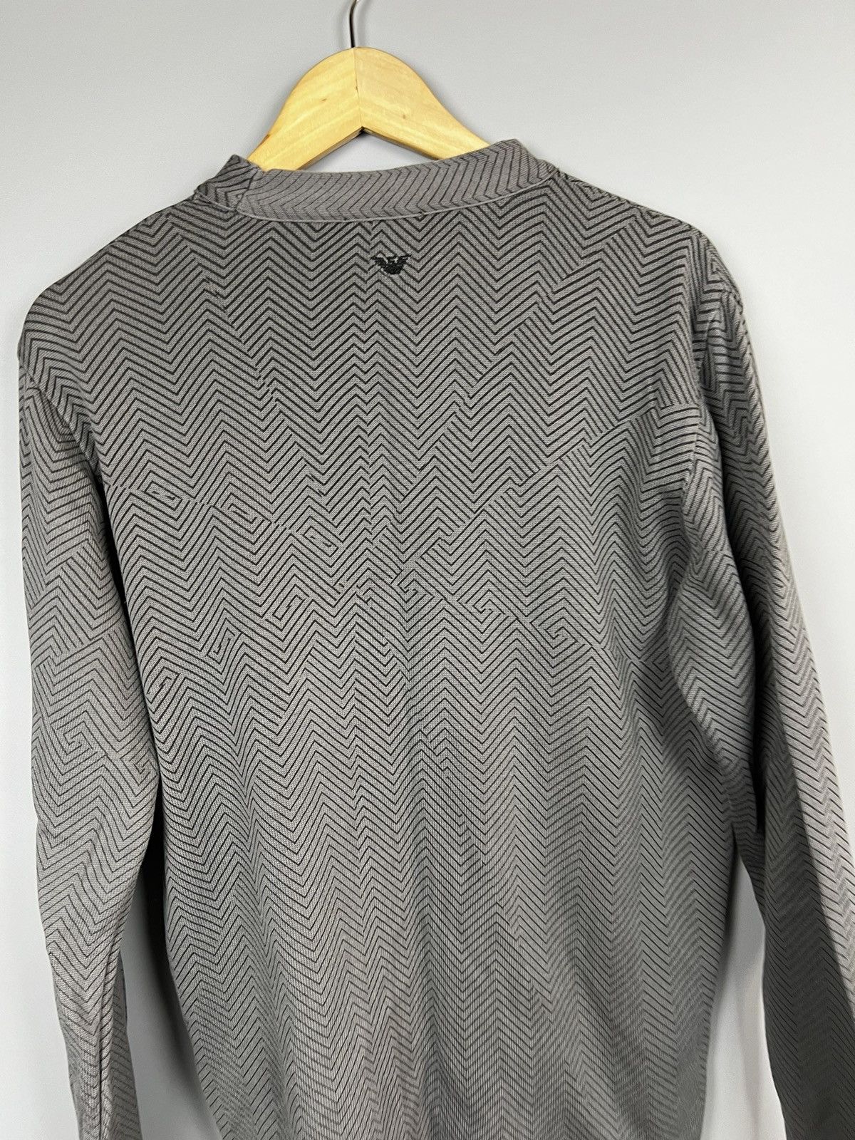 Giorgio Armani Giorgio Armani sweatshirt asymmetrical geometric print Size US M / EU 48-50 / 2 - 10 Thumbnail