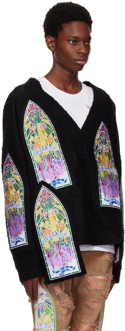 Who Decides War o1gr1nt0525 Cathedral Collegiate Pulllover in Multicolor Size US XS / EU 42 / 0 - 4 Thumbnail