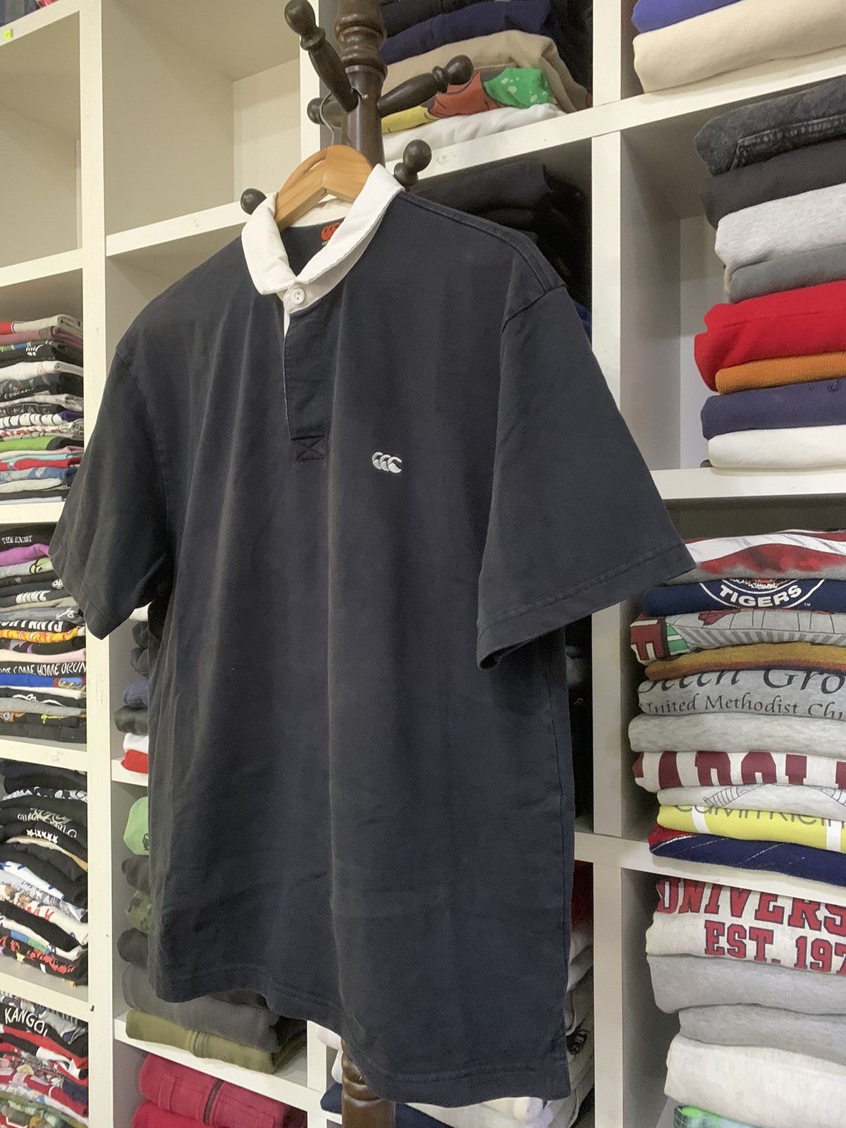 Canterbury of New Zealand × NFL × Vintage Vintage Canterbury Polo Size US L / EU 52-54 / 3 - 3 Thumbnail
