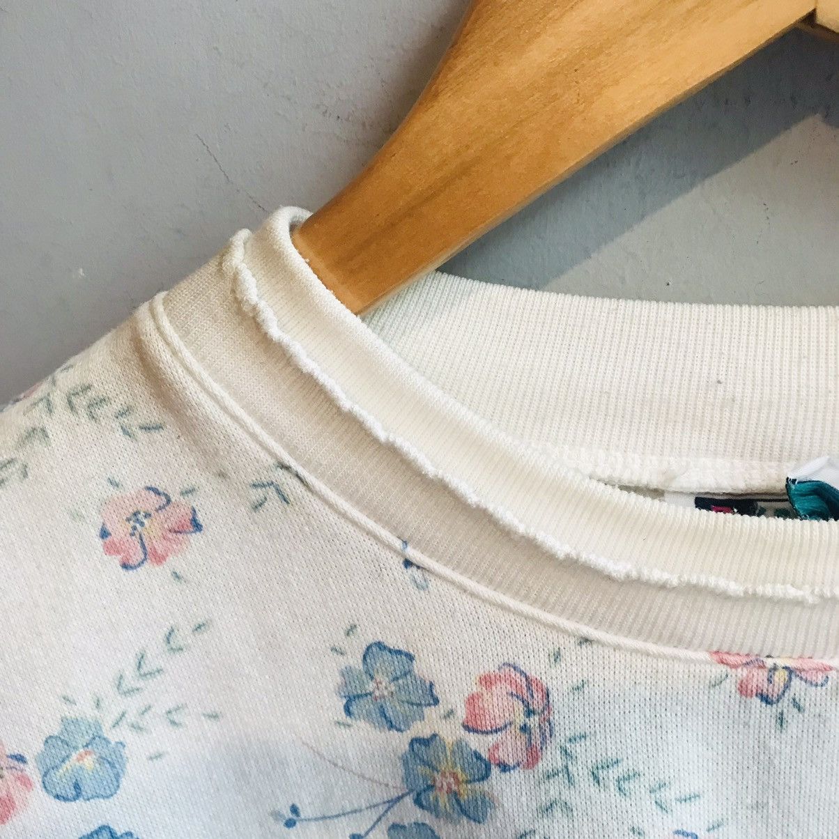 Japanese Brand × Vintage Japanese Floral AOP Sweatshirt Size US L / EU 52-54 / 3 - 4 Thumbnail
