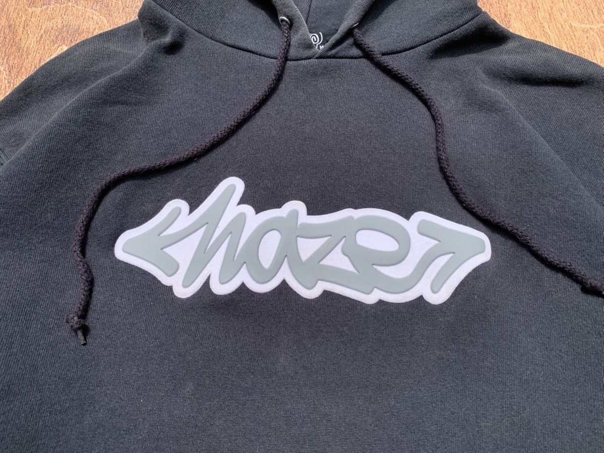 Haze × Vintage ❌SOLD❌ 90s ERIC HAZE Graffiti Throws Up Hoodie Sun faded Size US M / EU 48-50 / 2 - 3 Thumbnail