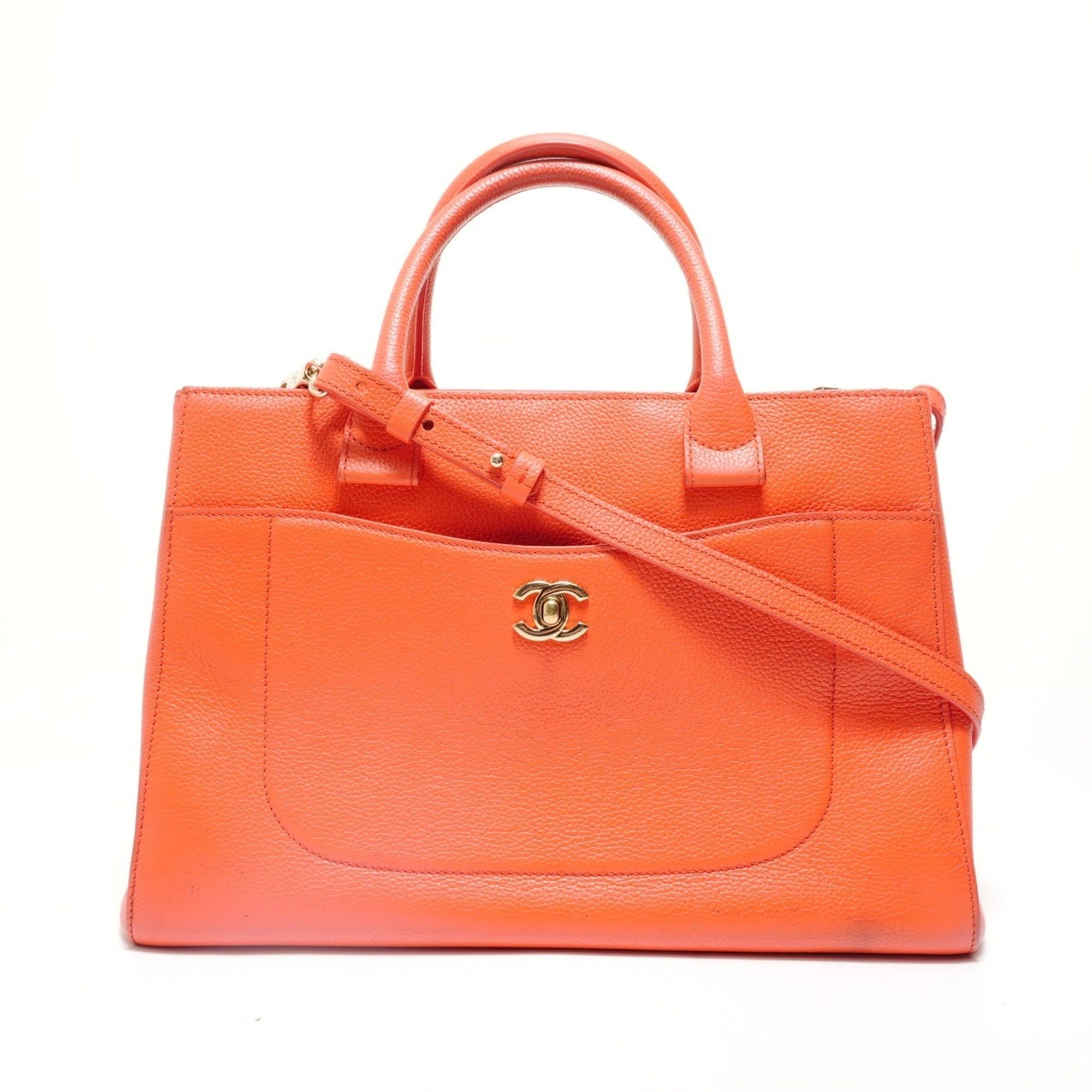 Chanel Chanel Neo Executive 2-way handbag, orange Size ONE SIZE - 1 Thumbnail