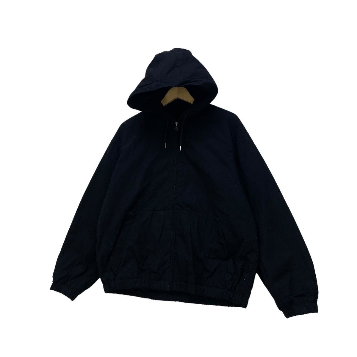Japanese Brand 💥Japanese Brand Uniqlo X Jil Sander All Black Hoodie Size US L / EU 52-54 / 3 - 2 Thumbnail
