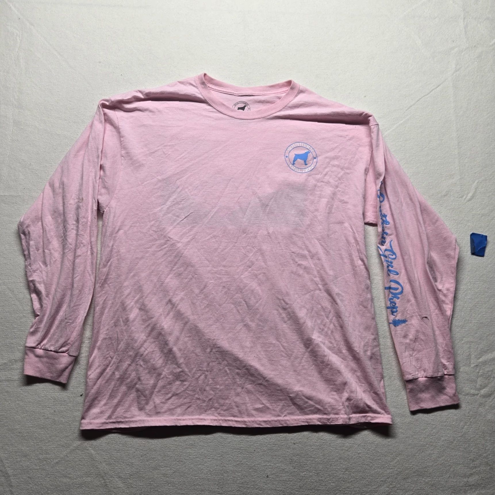 Vintage VINTAGE Southern Girl Prep Shirt Women 2XL Pink The Mountains Are Calling Long Sleeve 90s Womens Size XXL / US 16-18 / IT 52-54 - 2 Thumbnail