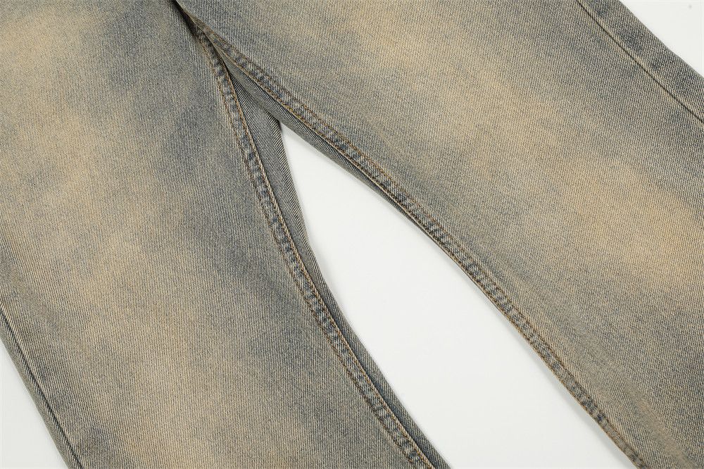 Japanese Brand × Jean American washed distressed loose side chain straight jeans Size US 32 / EU 48 - 5 Thumbnail