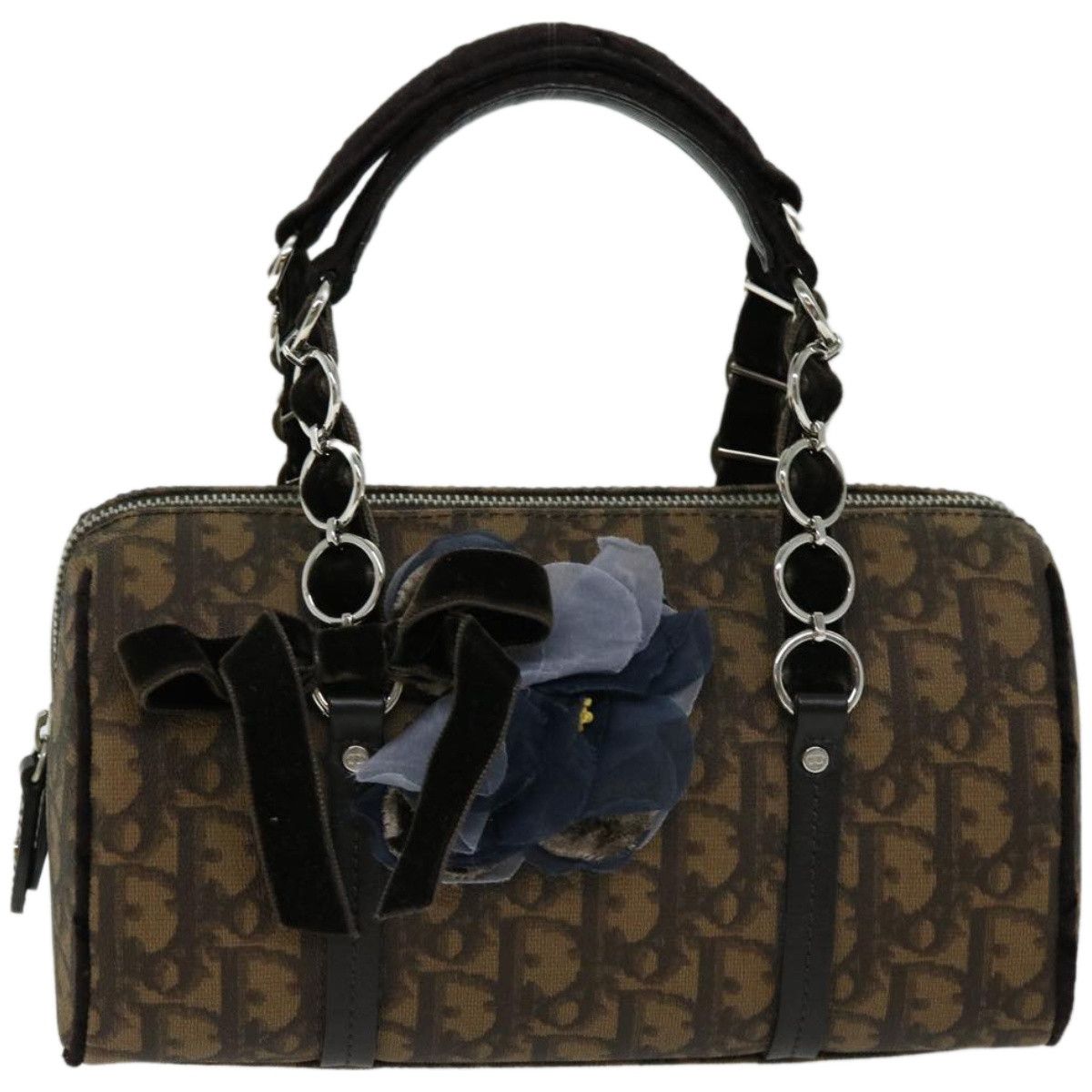 image of Dior Romantique Handbag in Brown, Women's