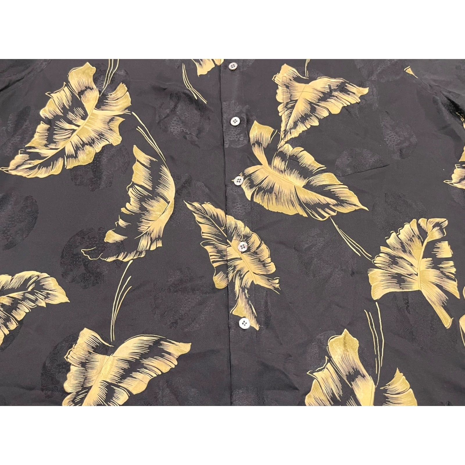 Tori Richard Tori Richard Shirt Mens XL Button-Up Silk 100% Multicolor Floral Hawaii Short Sleeve Size US XL / EU 56 / 4 - 2 Thumbnail