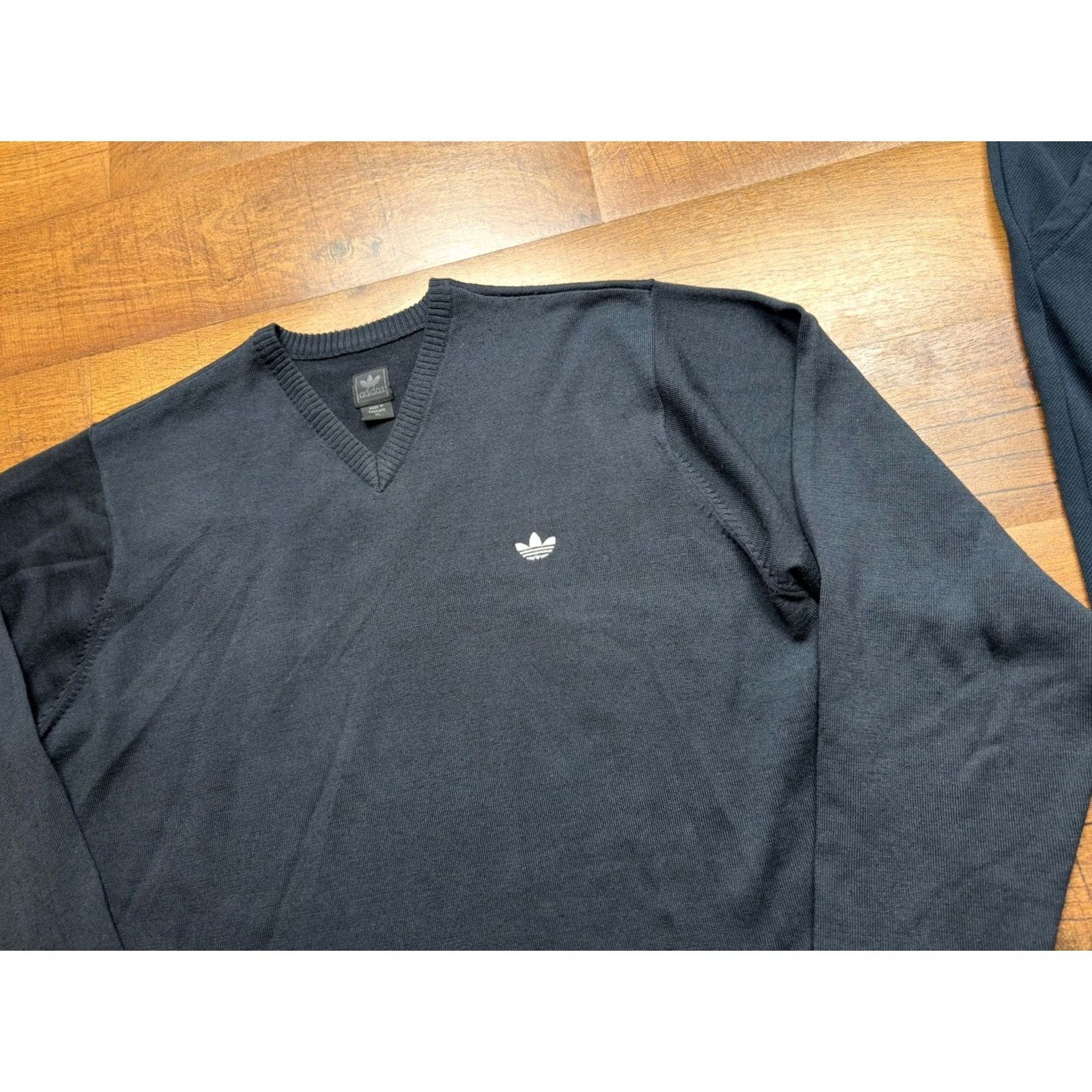Adidas VINTAGE adidas Suit Mens XL Blue Originals Tracksuit Trefoil Logo Men Preppy Y2K Size US 36 / EU 52 - 7 Thumbnail