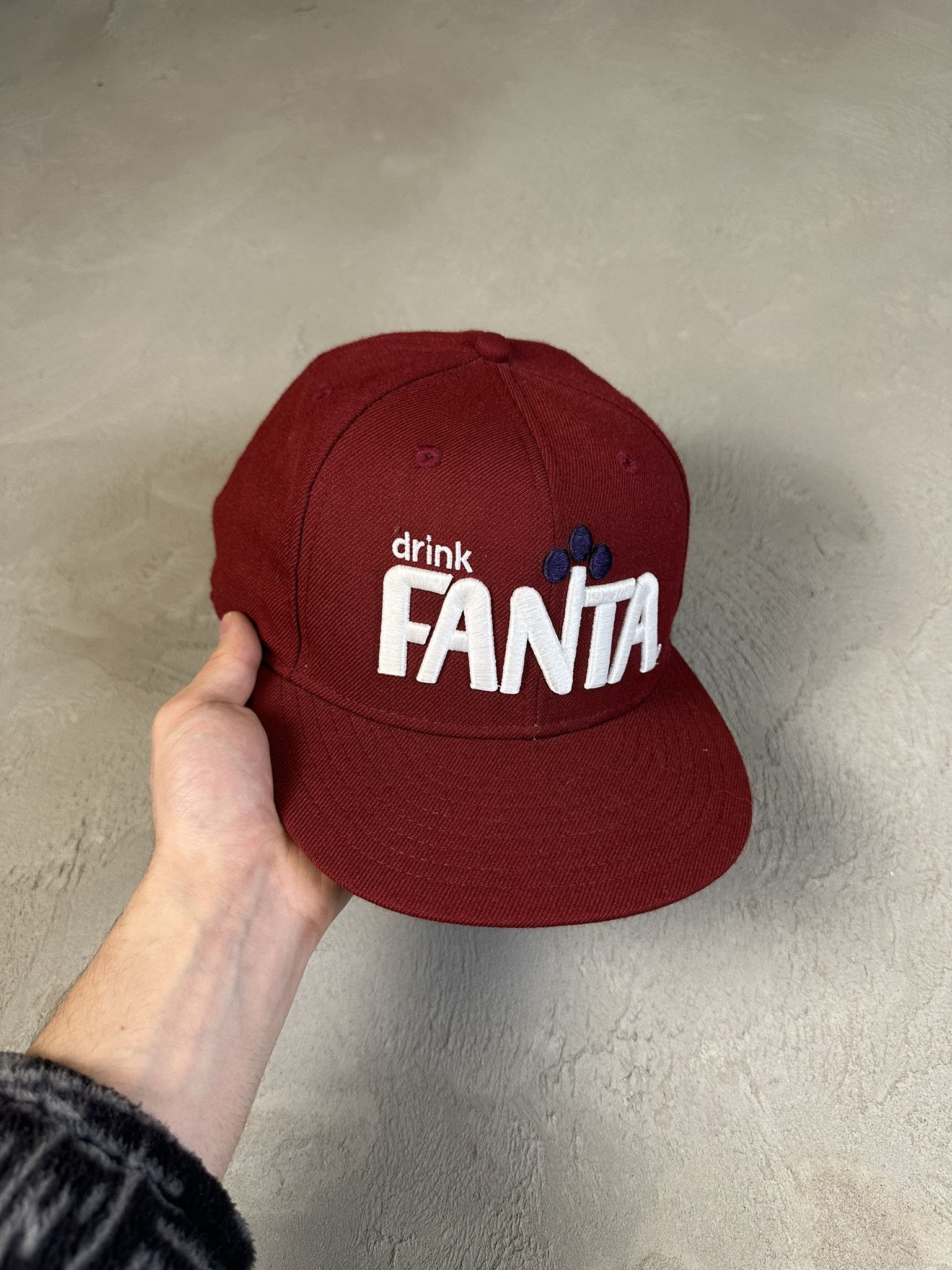 New Era Vintage New Era Wool Drink Fanta Cap Hat Size ONE SIZE - 1 Thumbnail