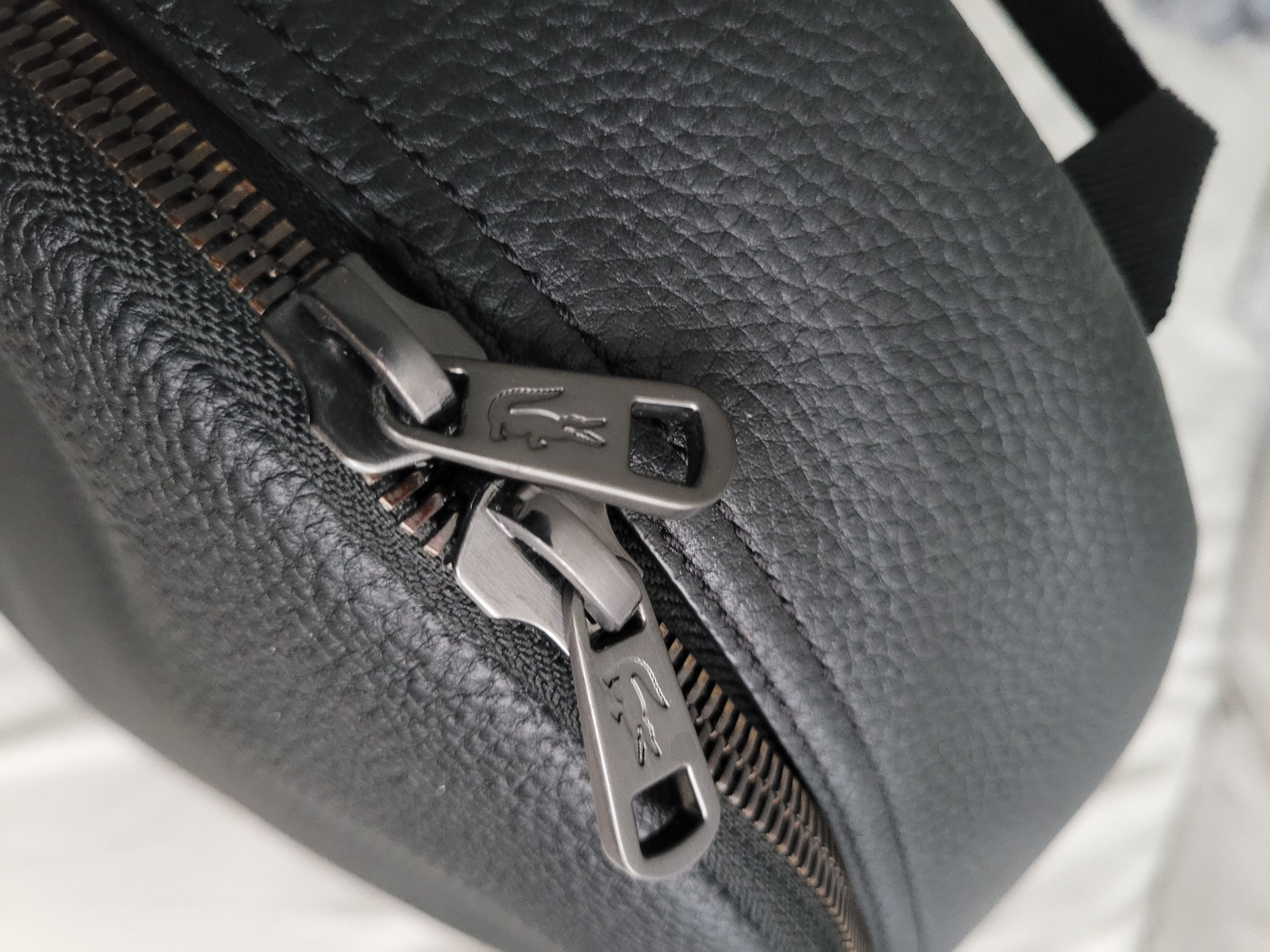 Lacoste Lacoste Real Leather Backpack Size ONE SIZE - 11 Thumbnail