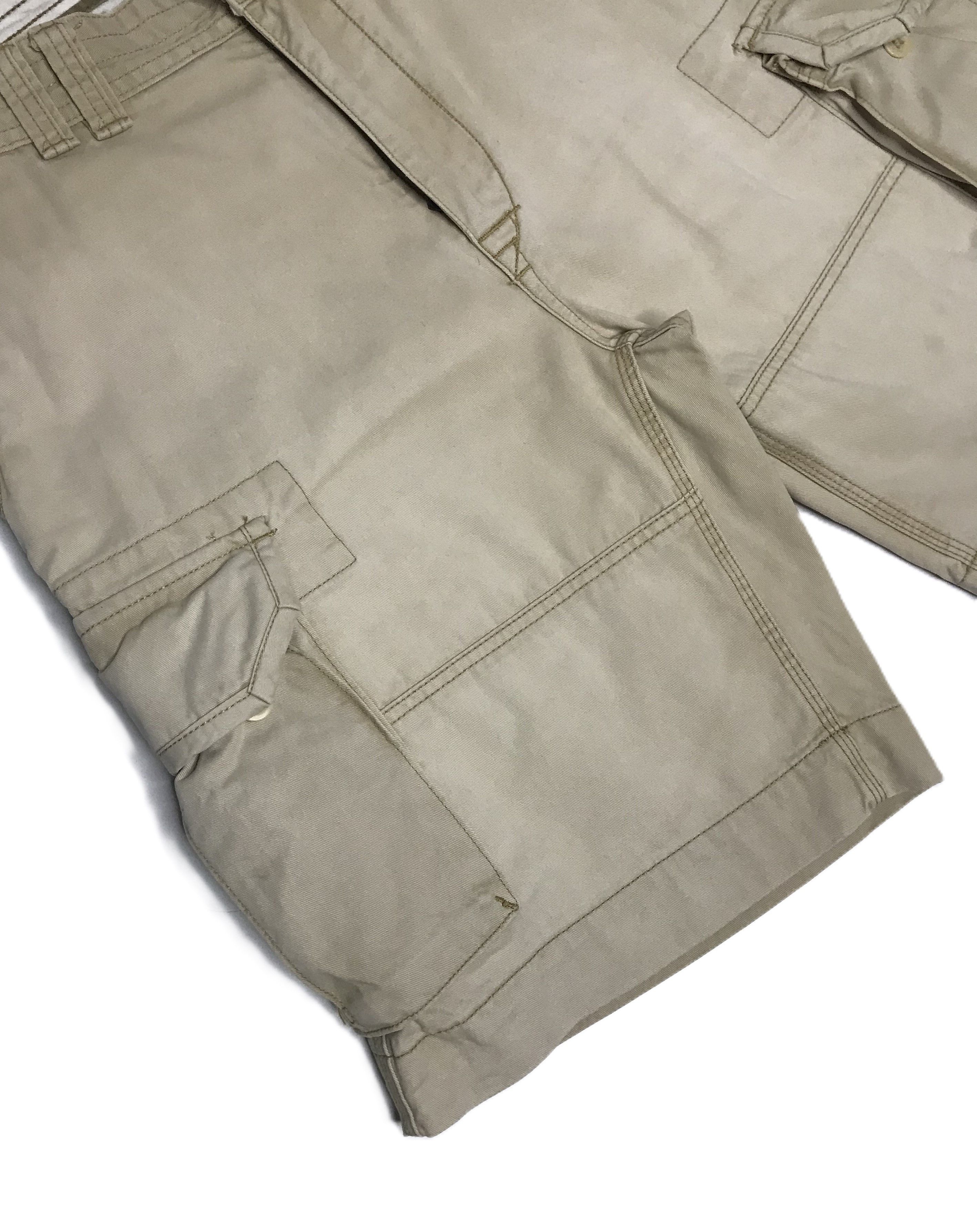 Polo Ralph Lauren Polo Ralph Lauren Cargo Shorts Mens Sz 33 Beige Size US 33 - 4 Thumbnail