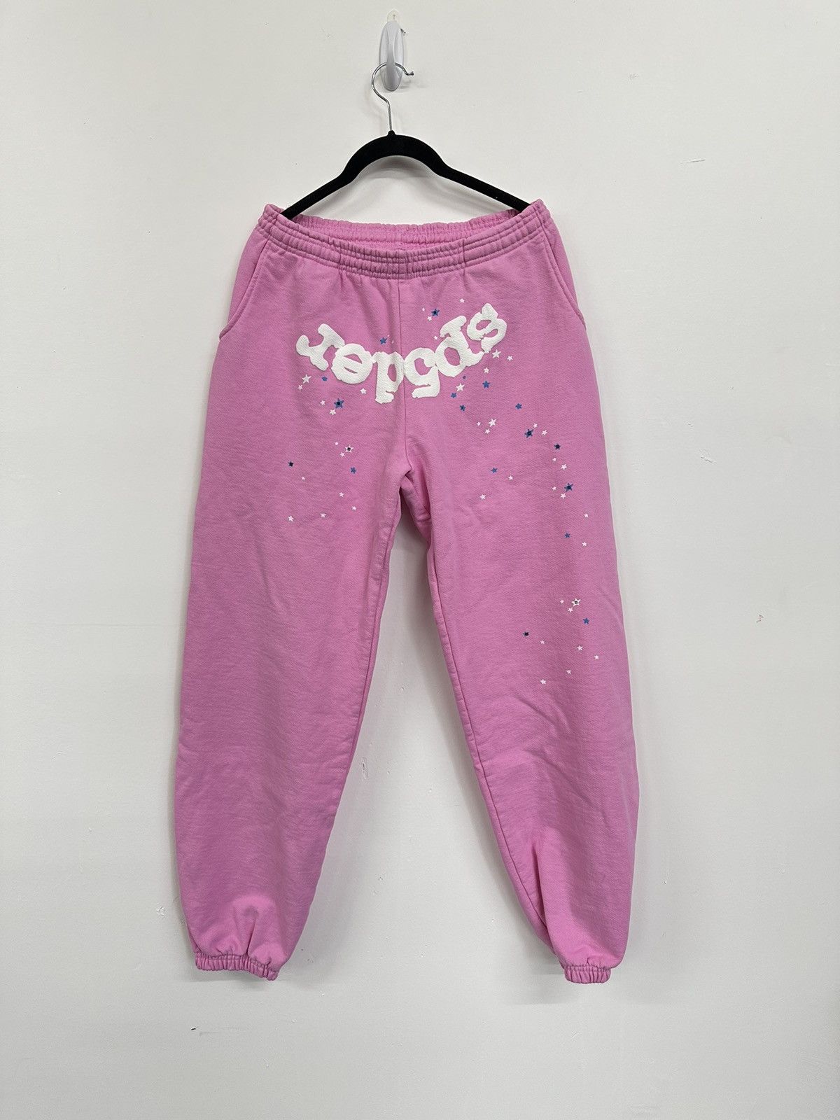 Sp5der Atlanta Sweatpants Pink