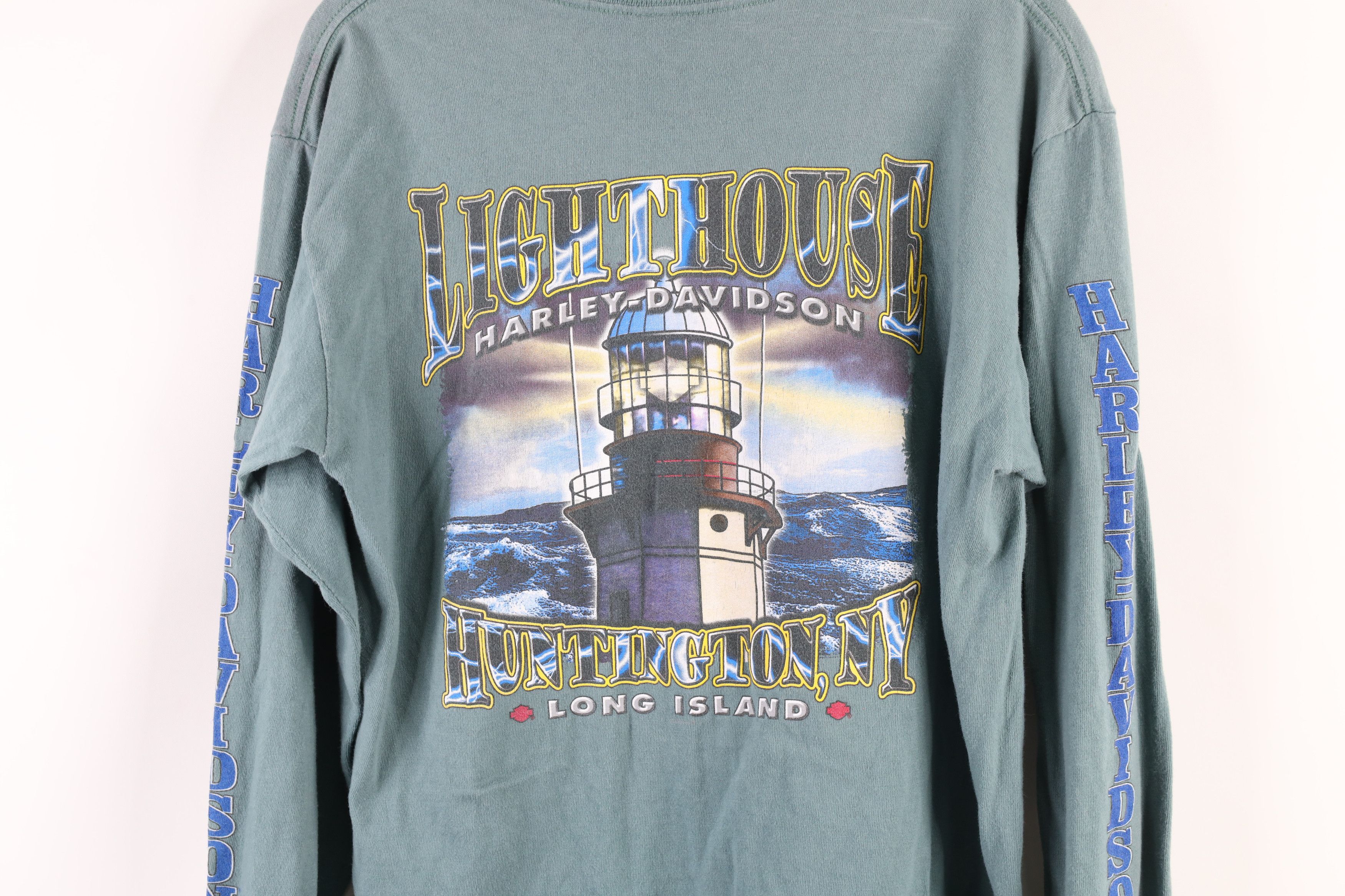 Harley Davidson × Vintage Vintage Y2K 2000 Harley Davidson Out Long Sleeve T-Shirt USA Size US M / EU 48-50 / 2 - 9 Thumbnail