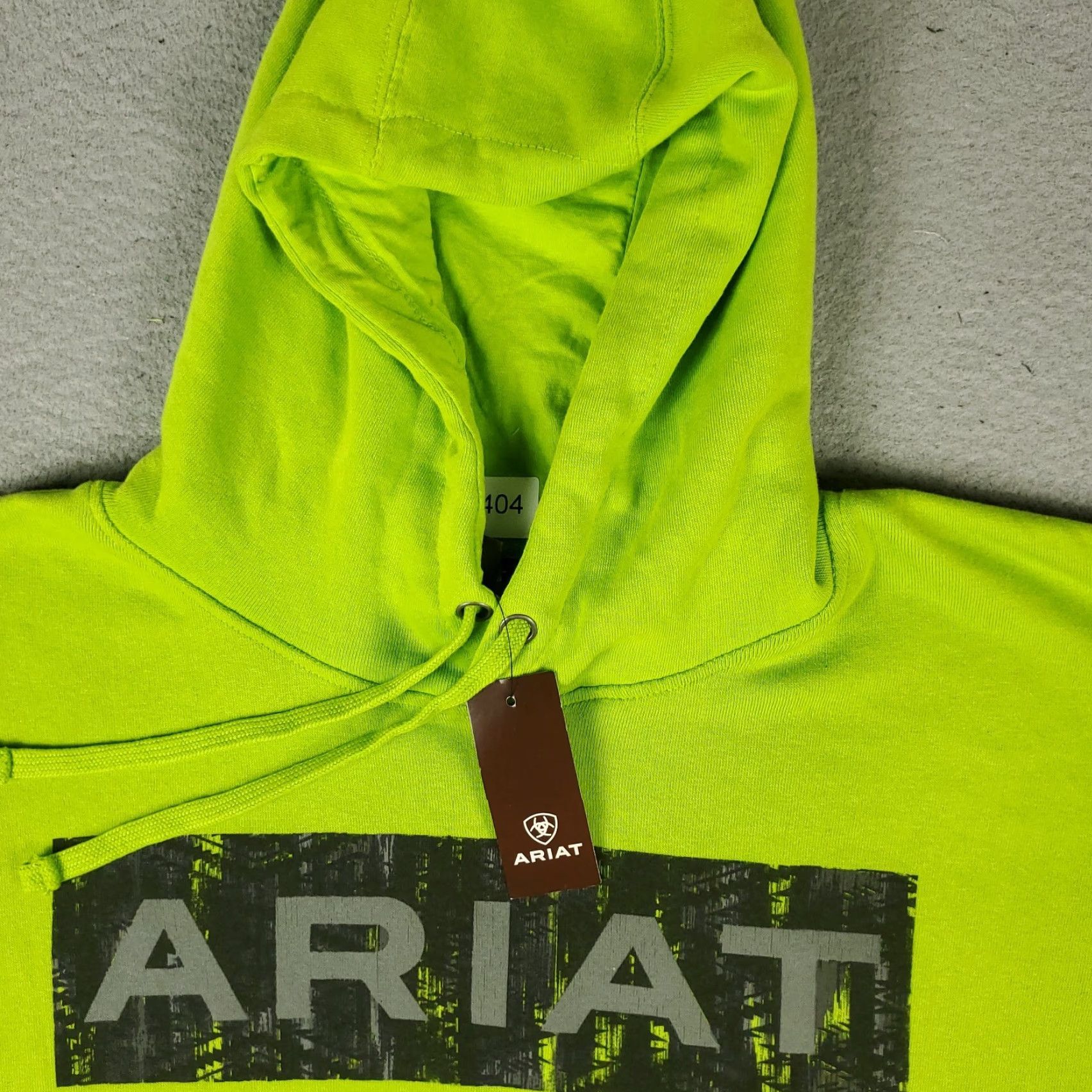Ariat Ariat Mens Hoodie Pullover Sweatshirt Sweater Knit Mock Neck Cold Weather All Seasons Logo Regular Size M Yellow Size US M / EU 48-50 / 2 - 2 Thumbnail