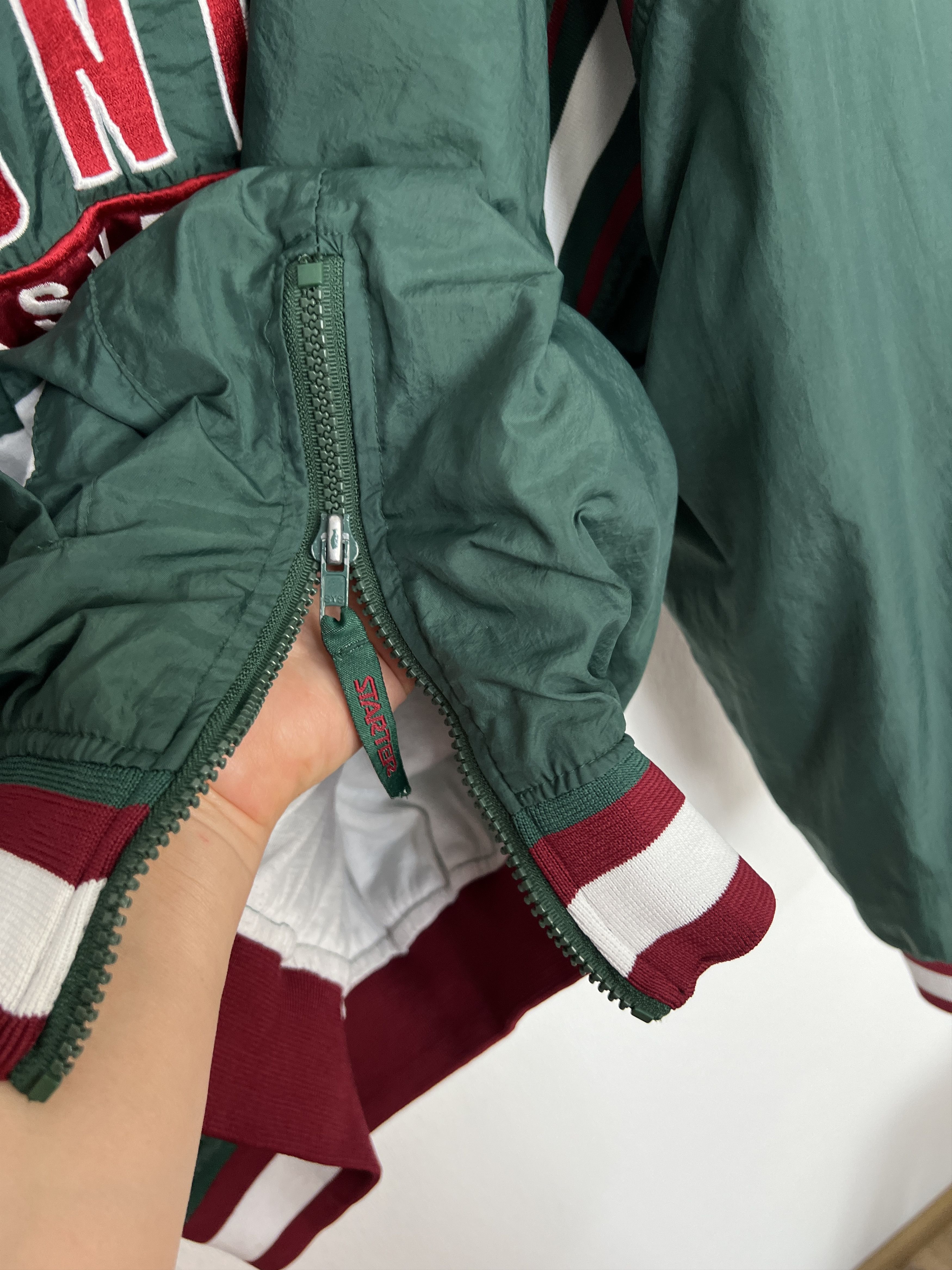 Starter Vintage 90's Seattle Sonics Supersonics Jacket NBA Bomber Size US M / EU 48-50 / 2 - 6 Thumbnail