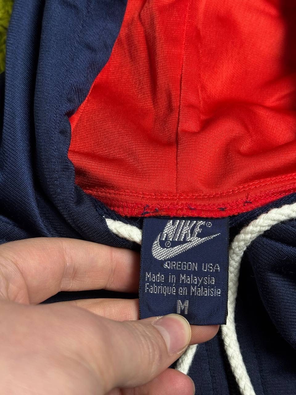 Nike × Vintage Distressed 80s Nike track Jacket Vintage Swoosh Size US M / EU 48-50 / 2 - 4 Thumbnail
