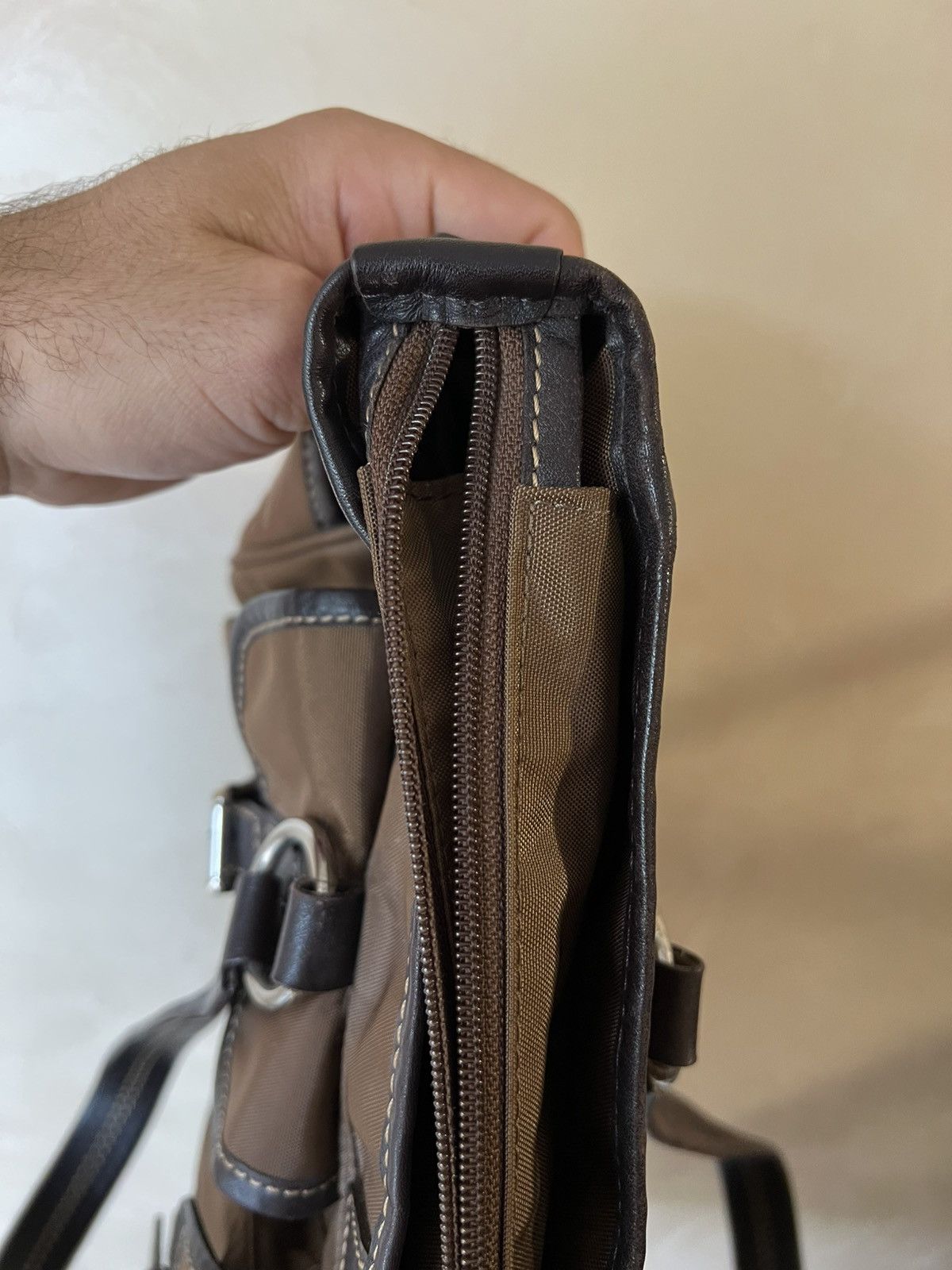 Bogner Vintage Bogner Nylon Messenger Bag Size ONE SIZE - 7 Thumbnail