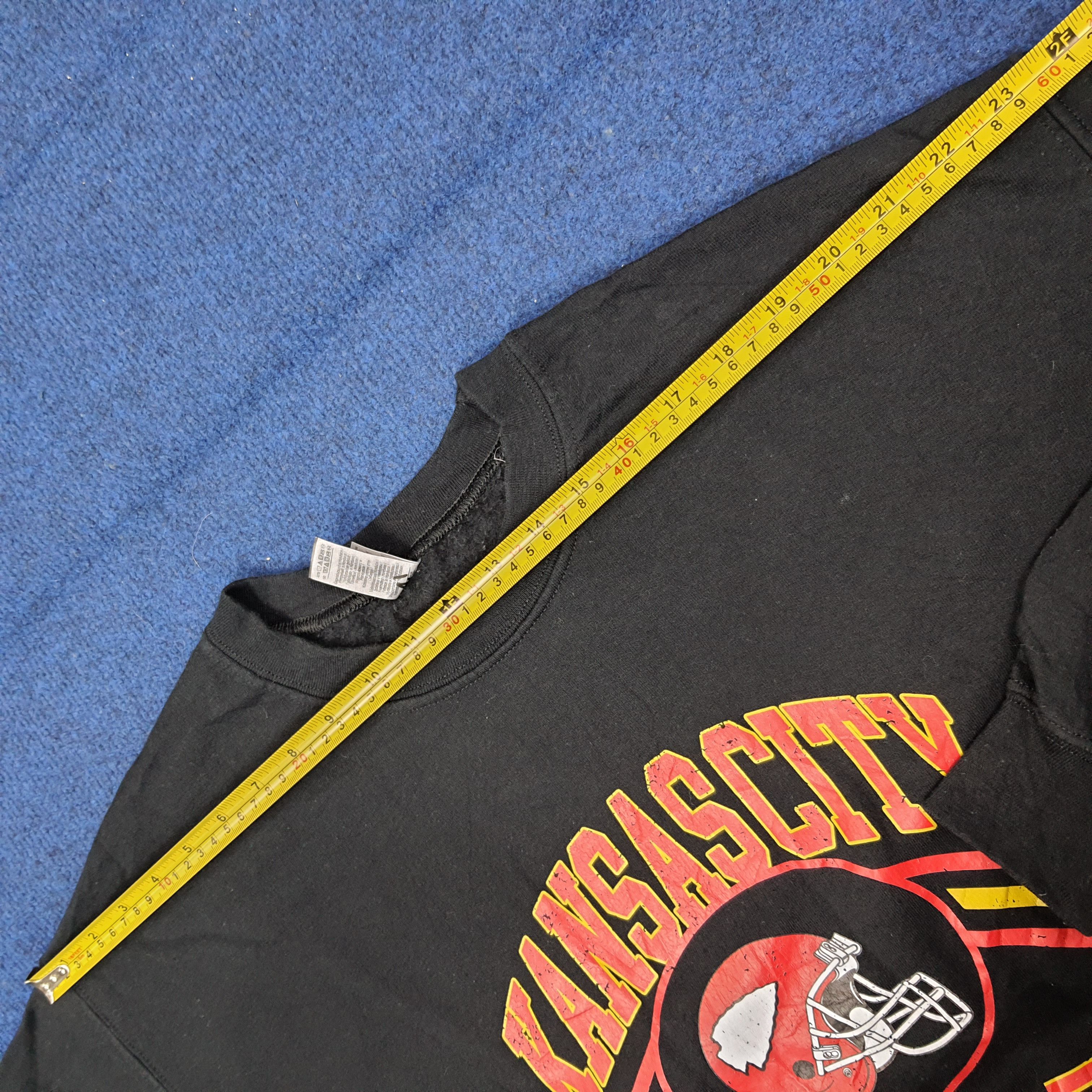 NFL Vintage KansasCity American Football Team Sweatshirt C263N12 Size US M / EU 48-50 / 2 - 8 Thumbnail