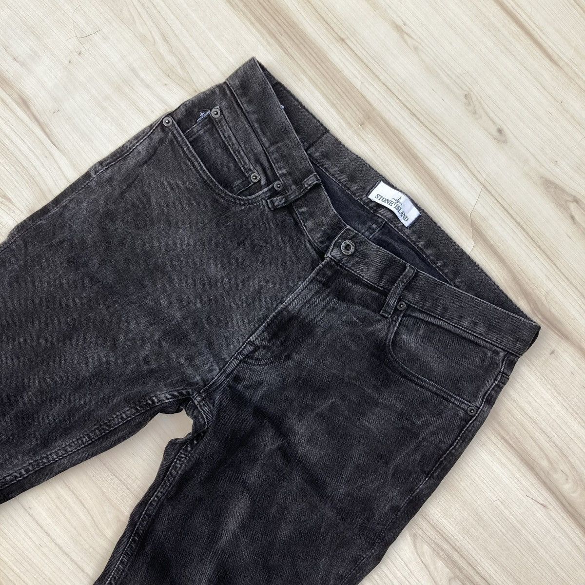 Stone Island Stone Island SK Jeans - Black Size US 34 / EU 50 - 3 Thumbnail