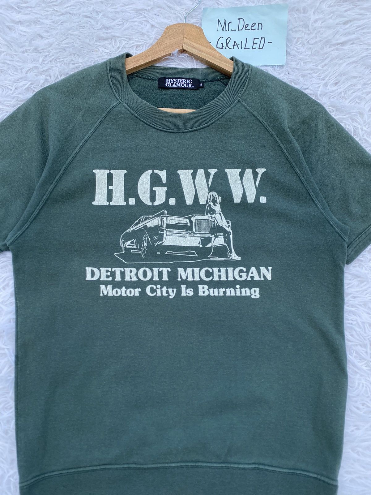 Hysteric Glamour Rare Vintage Hysteric Glamour HGWW Detroit Michigan Sweater Size US XS / EU 42 / 0 - 1 Thumbnail