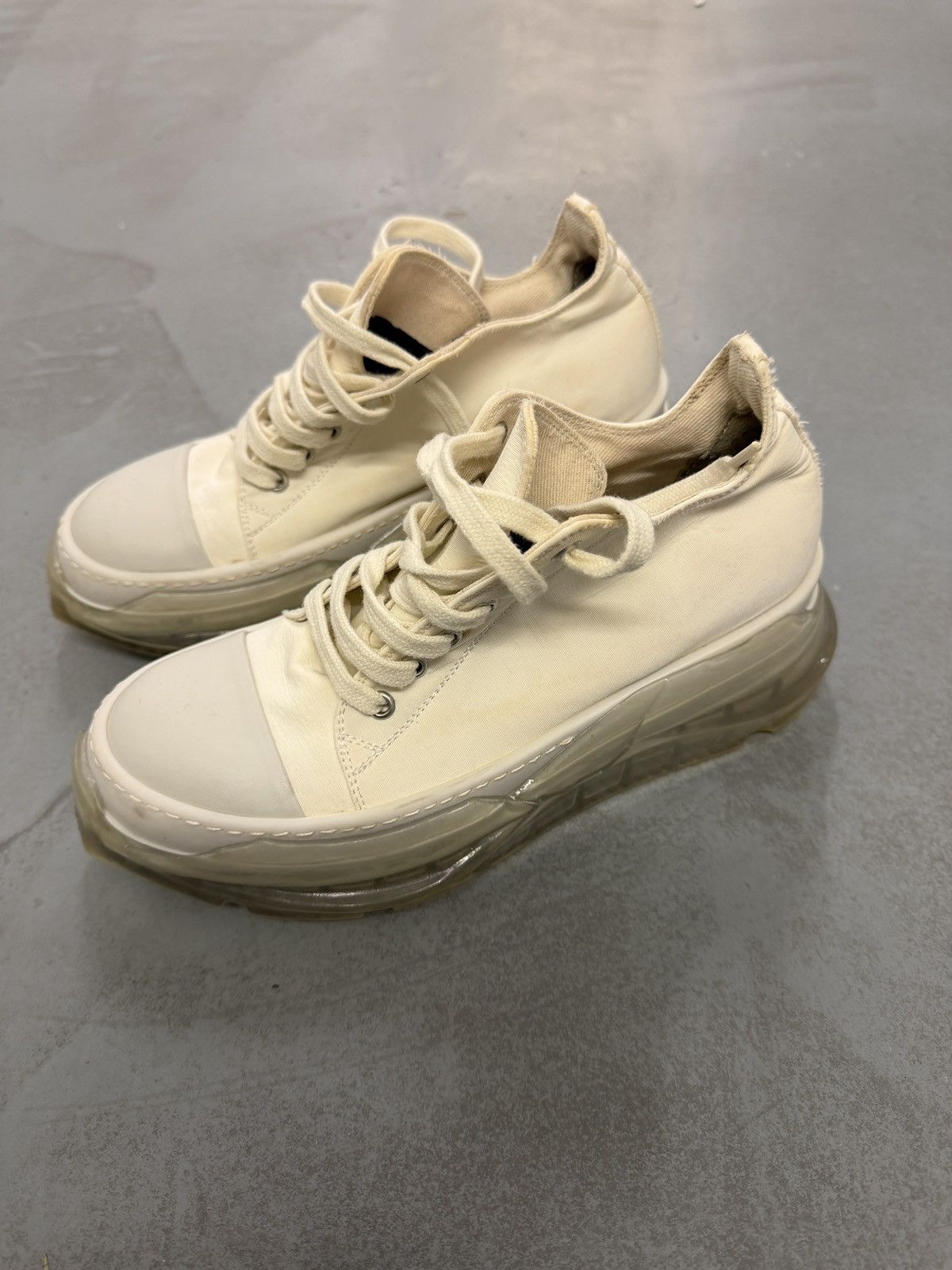 Rick Owens Drkshdw Rick Owens Drkshdw Abstract Low Transparent Sole Sneaker Size US 8 / IT 38 - 3 Thumbnail