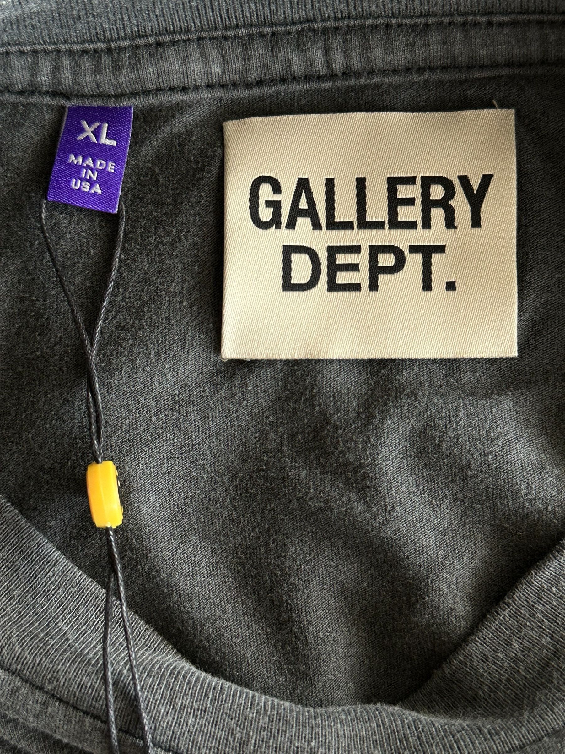 Gallery Dept. Gallery Dept Faded Black Paint Splatter T-Shirt Size US L / EU 52-54 / 3 - 3 Thumbnail