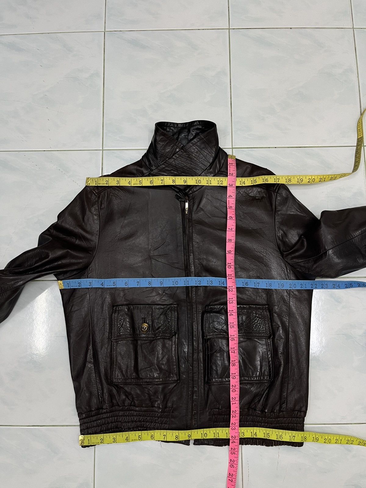 Loewe 🔥🔥🔥RARE LOEWE LEATHER JACKET Size M / US 6-8 / IT 42-44 - 24 Thumbnail