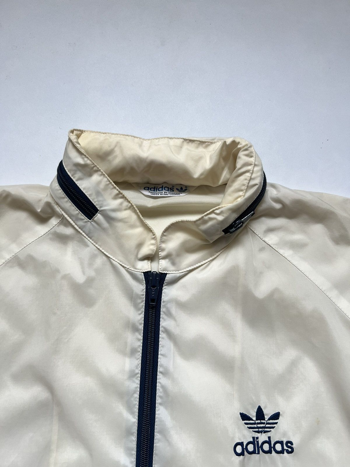 Adidas 80's Adidas Descente Three Stripes Hooded Jacket Size US M / EU 48-50 / 2 - 4 Thumbnail