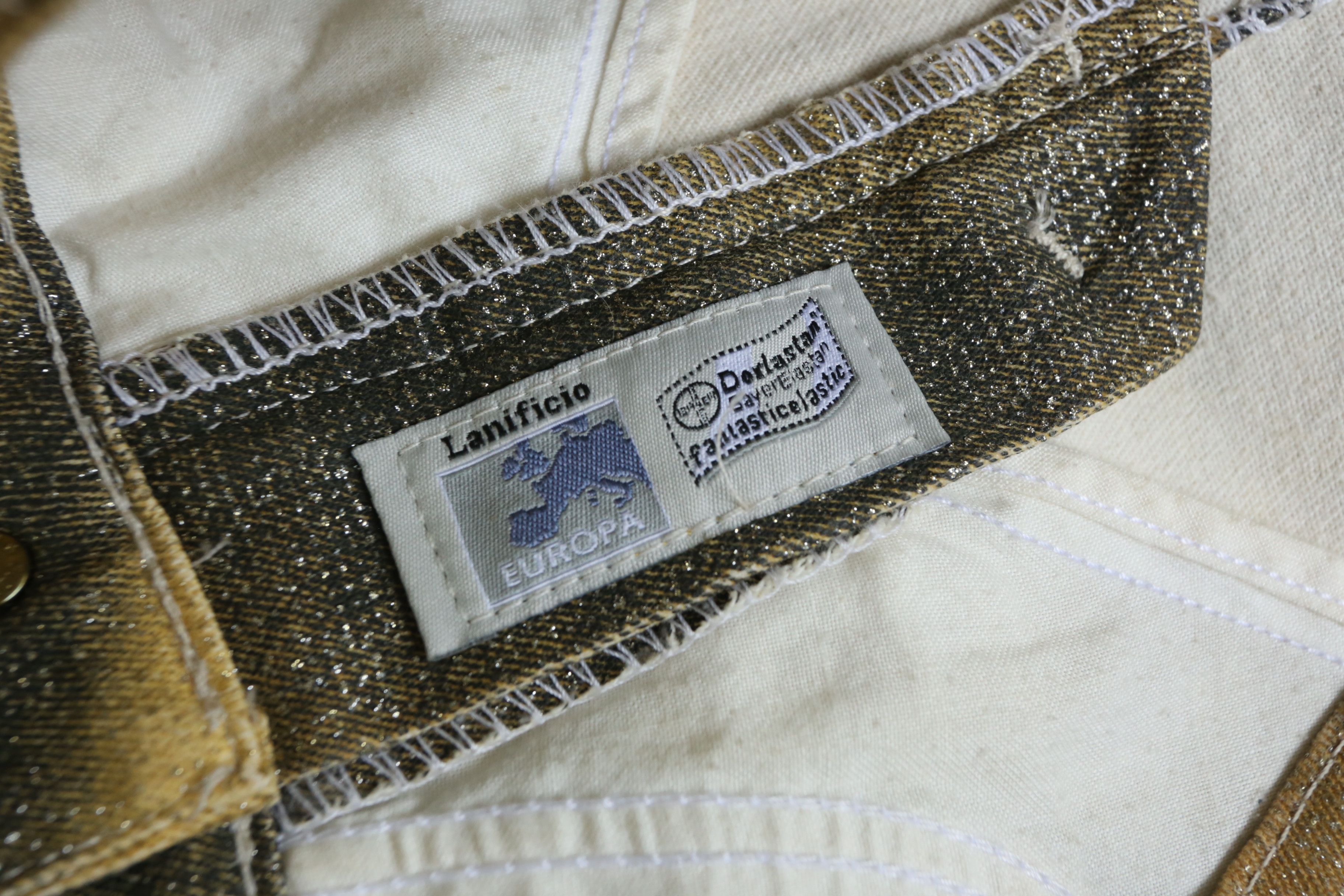 Roberto Cavalli Roberto Cavalli - F/W 00 - Tiger Glitter Denim Jean Size US 30 / EU 46 - 4 Thumbnail