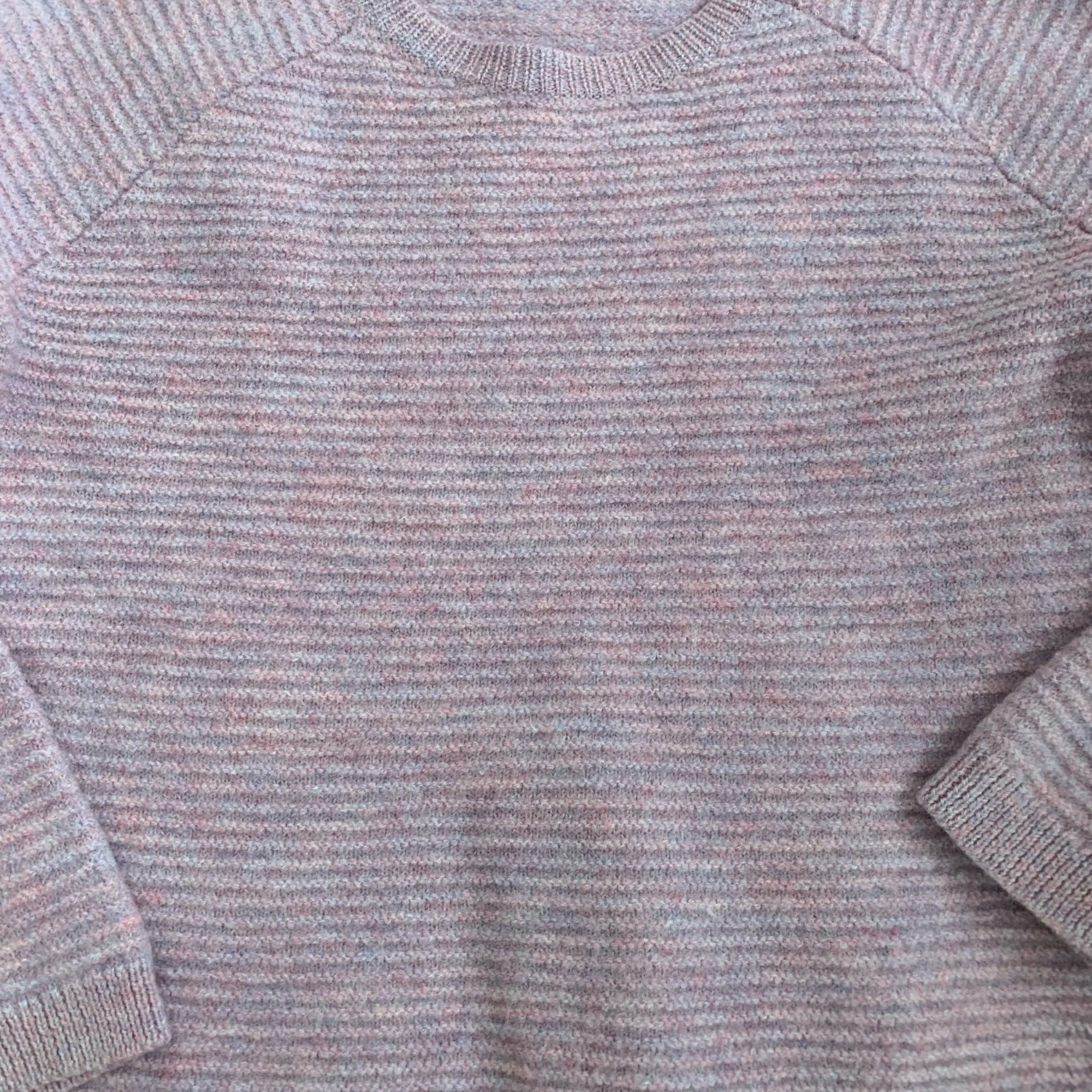 J.Crew J. Crew 100% Merino Wool Textured Ribbed Pastel Sweater S Size S / US 4 / IT 40 - 6 Thumbnail