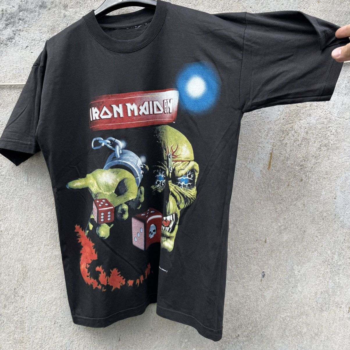 Band Tees 1998 Iron Maiden The Angel and the Gambler Vintage Metal Tee Size US L / EU 52-54 / 3 - 10 Thumbnail