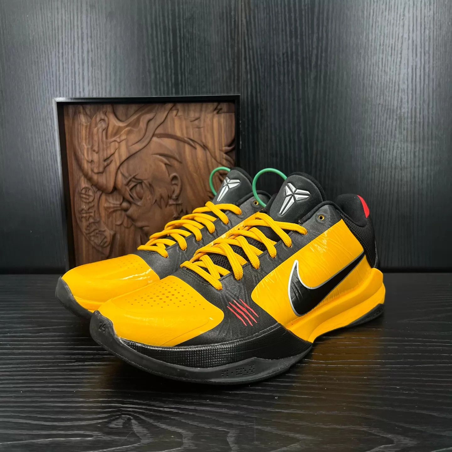 Nike Kobe 5 Bruce Lee Black/Yellow 42 Worn Once, 99 New Size US 8.5 / EU 41-42 - 1 Thumbnail