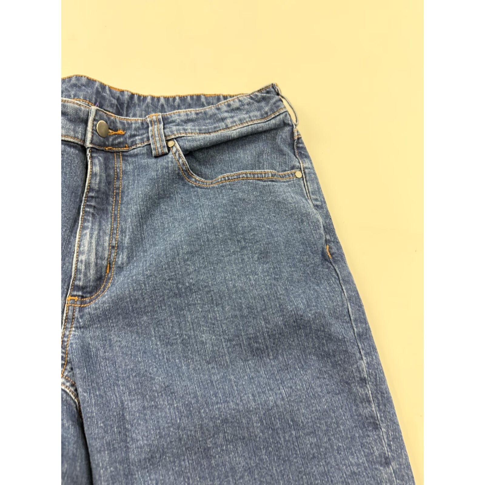 Duluth Trading Company Duluth Trading Co 40 Grit Jeans Mens 36x28 Blue Relaxed Straight Stretch Denim Size US 36 / EU 52 - 5 Thumbnail