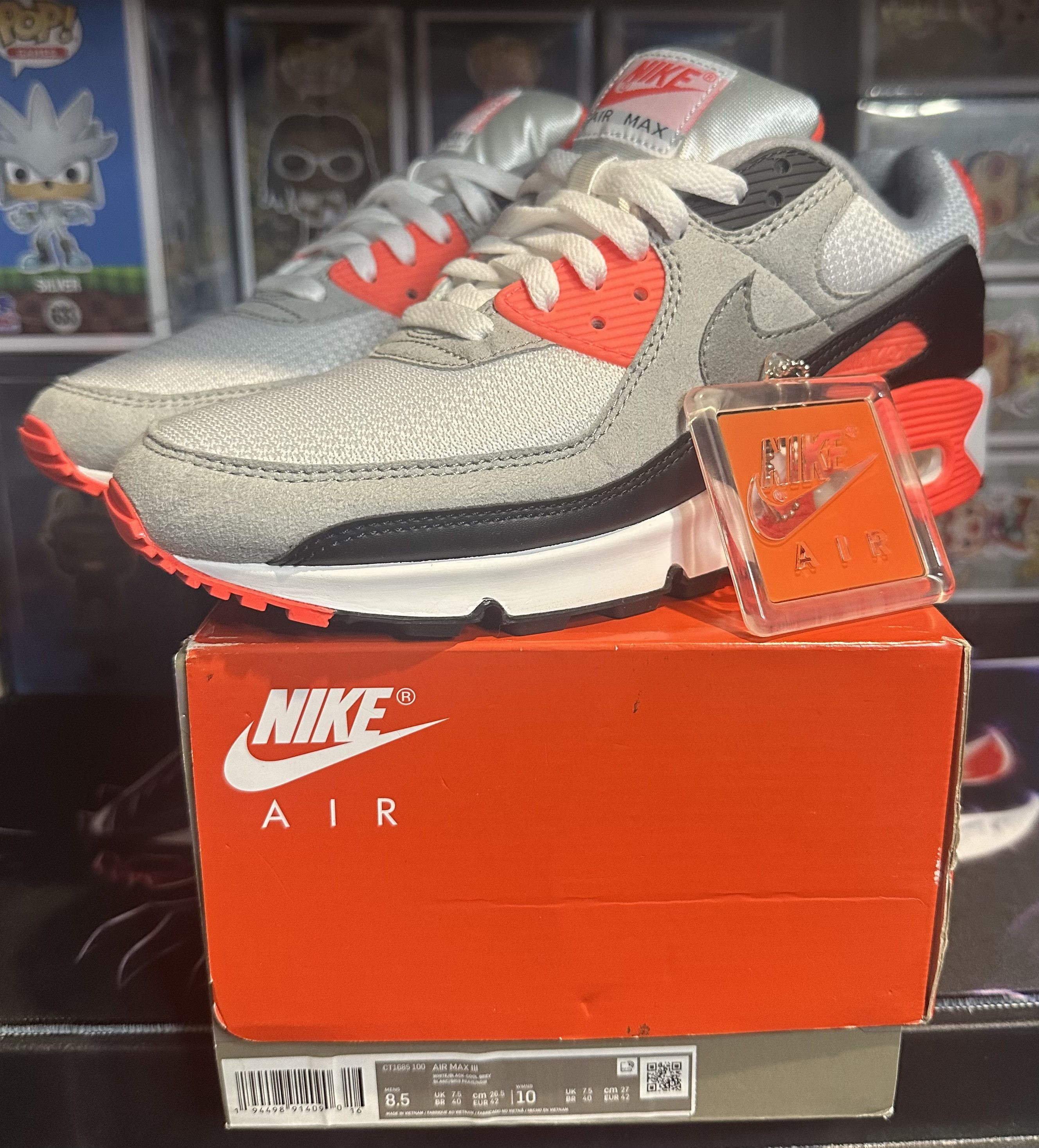 Nike Nike Air Max 90 'Infrared' 2020 Size US 8.5 / EU 41-42 - 2 Thumbnail