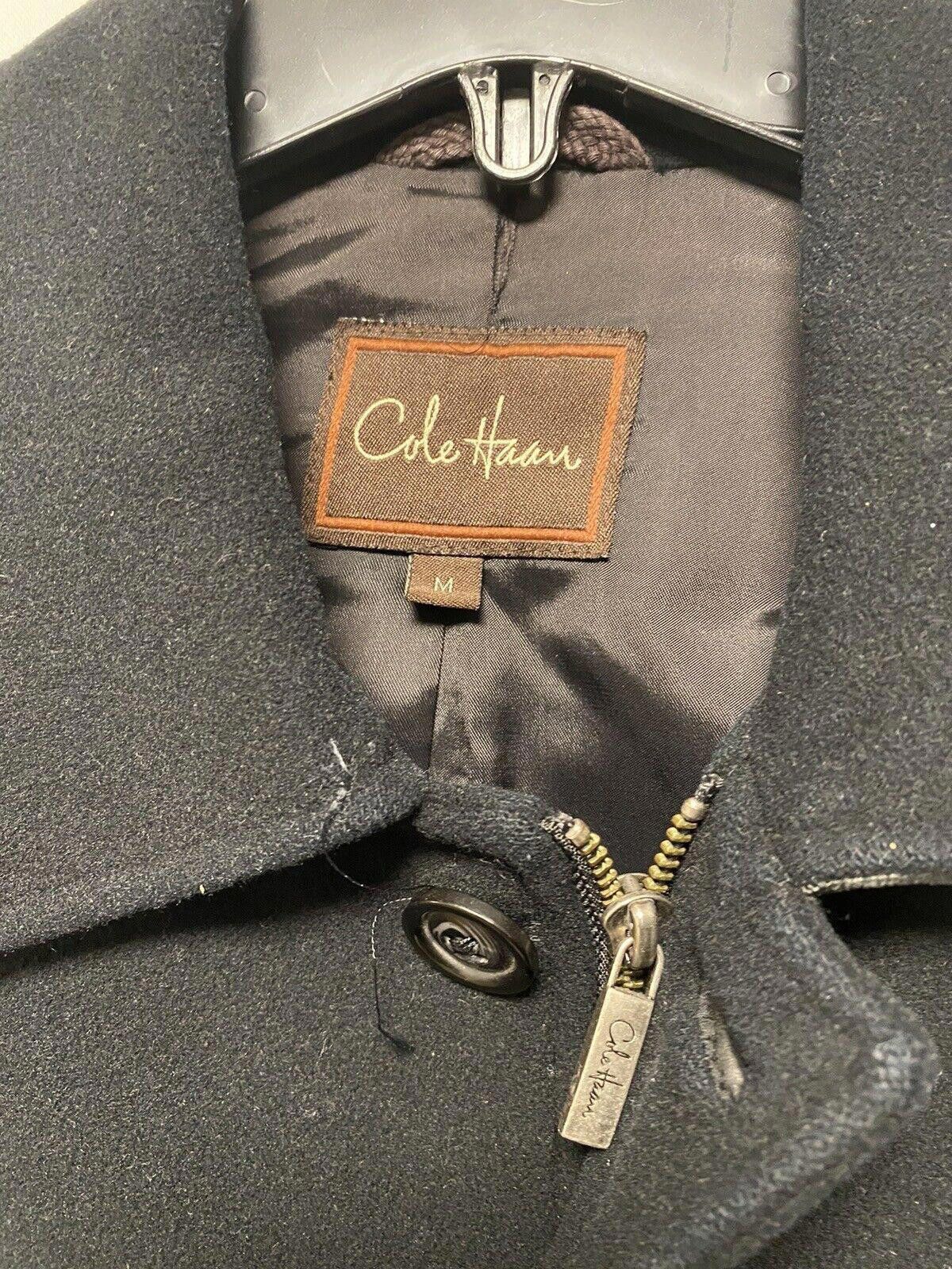 Cole Haan Cole Haan Wool Cashmere Top Coat Black Size M Size US M / EU 48-50 / 2 - 3 Thumbnail