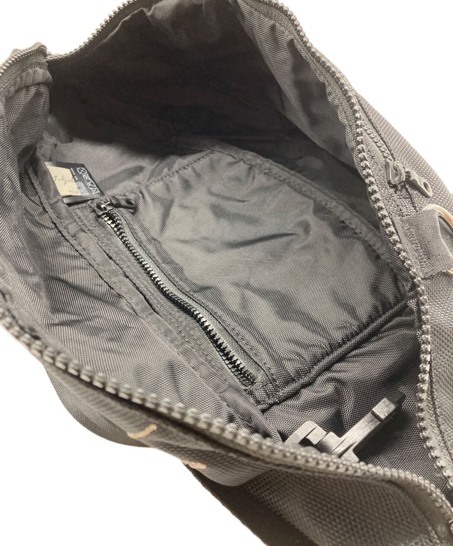 New Era × Yohji Yamamoto Yohji Yamamoto pour homme × New Era Waist Bag Nylon Black Size ONE SIZE - 9 Thumbnail