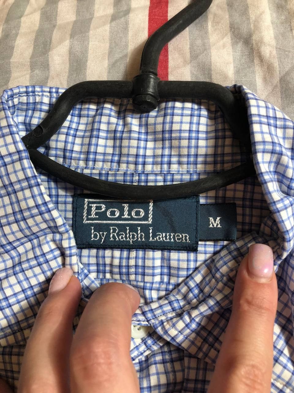 Polo Ralph Lauren × Ralph Lauren × Vintage Polo Ralph Lauren Vintage Mens Long Sleeve Striped Shirt Size US M / EU 48-50 / 2 - 8 Thumbnail