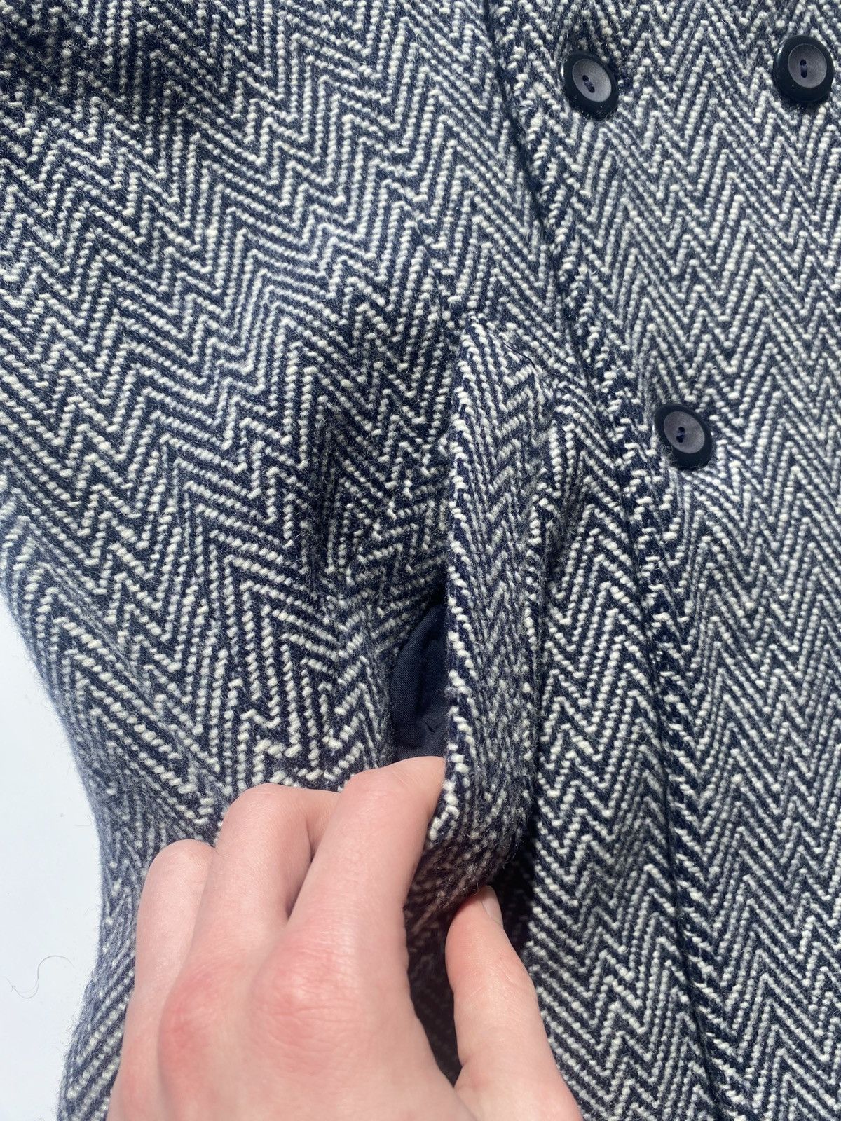 A.P.C. GRAIL RARE APC wool coat S/M Grey wool viscozr Size S / US 4 / IT 40 - 2 Thumbnail