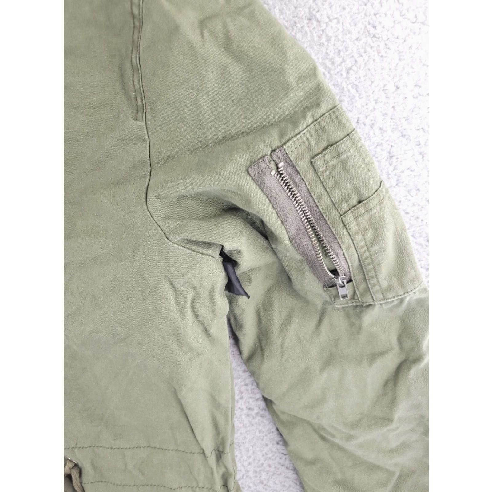 Cotton On Cotton On Coat Womens S Green Trench Canvas Long Winter Vintage No Size S / US 4 / IT 40 - 4 Thumbnail