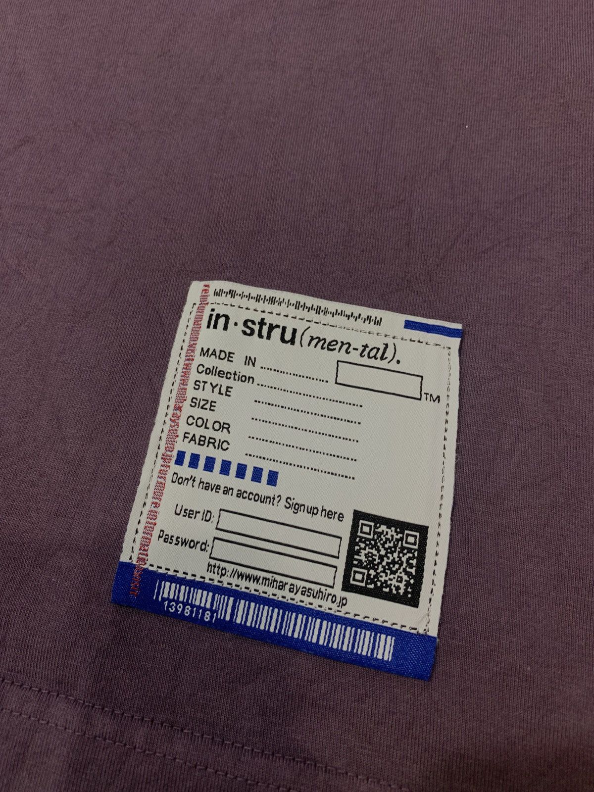 Japanese Brand 📦SOLD📦 Mihara Yasuhiro Instrumental Japan Tees Size US XL / EU 56 / 4 - 2 Thumbnail