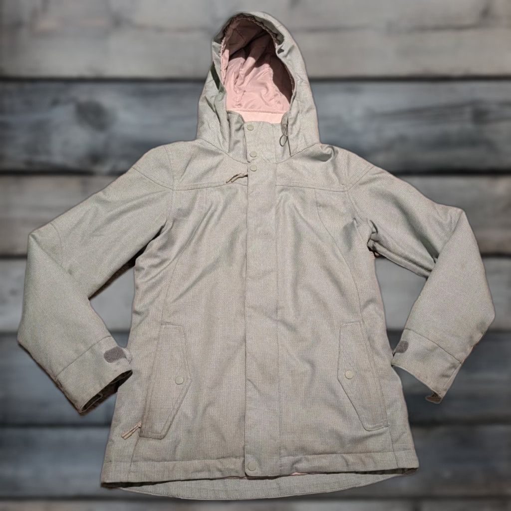 Burton Burton Jet Set Ski Snowboard Jacket Blue Womens M JacketMid-Length Hooded Insulated Full Zip Pockets Winter Fall Spring Outerwear Size M / US 6-8 / IT 42-44 - 1 Thumbnail