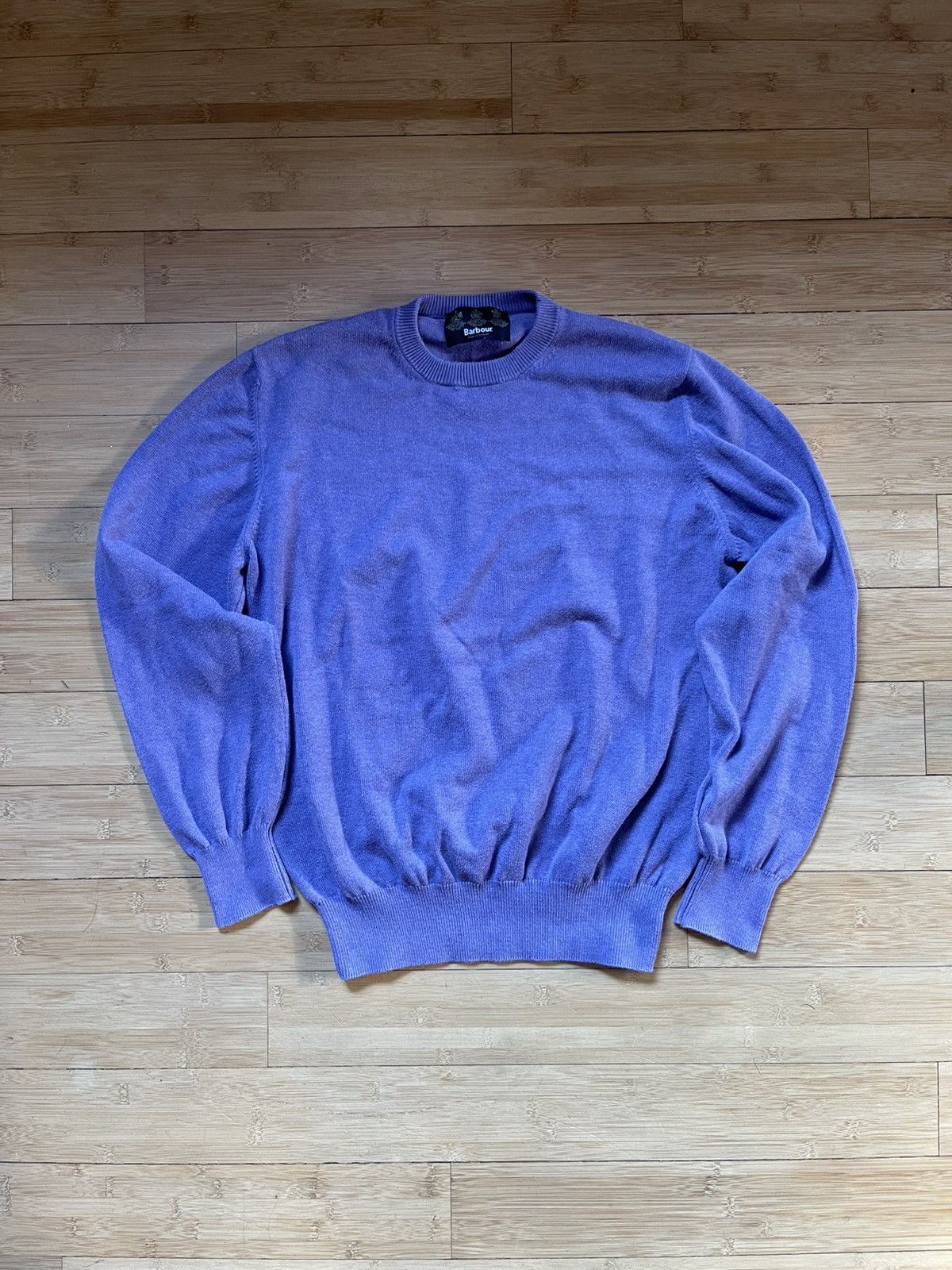 Barbour Barbour Sweater Made in Scotland Lilac Size US M / EU 48-50 / 2 - 1 Thumbnail