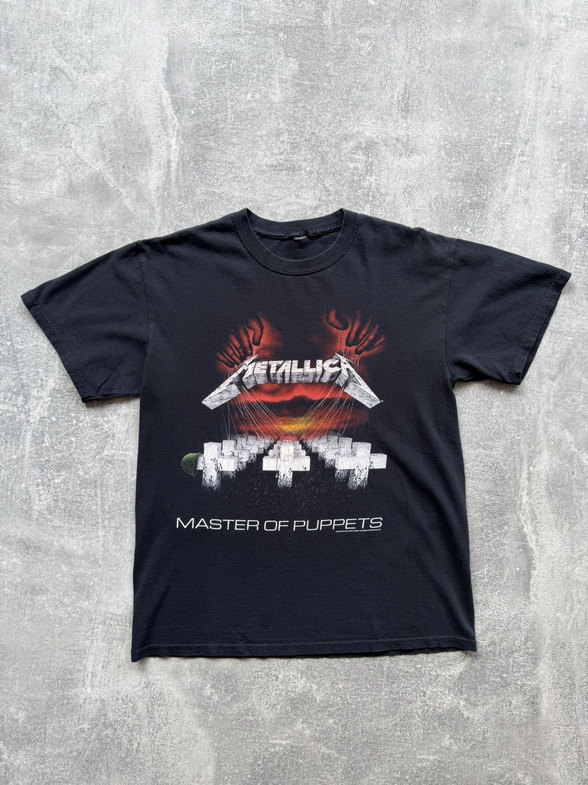 Band Tees × Metallica × Vintage Vintage Metallica Master Of Puppets Tshirt Size US M / EU 48-50 / 2 - 2 Thumbnail